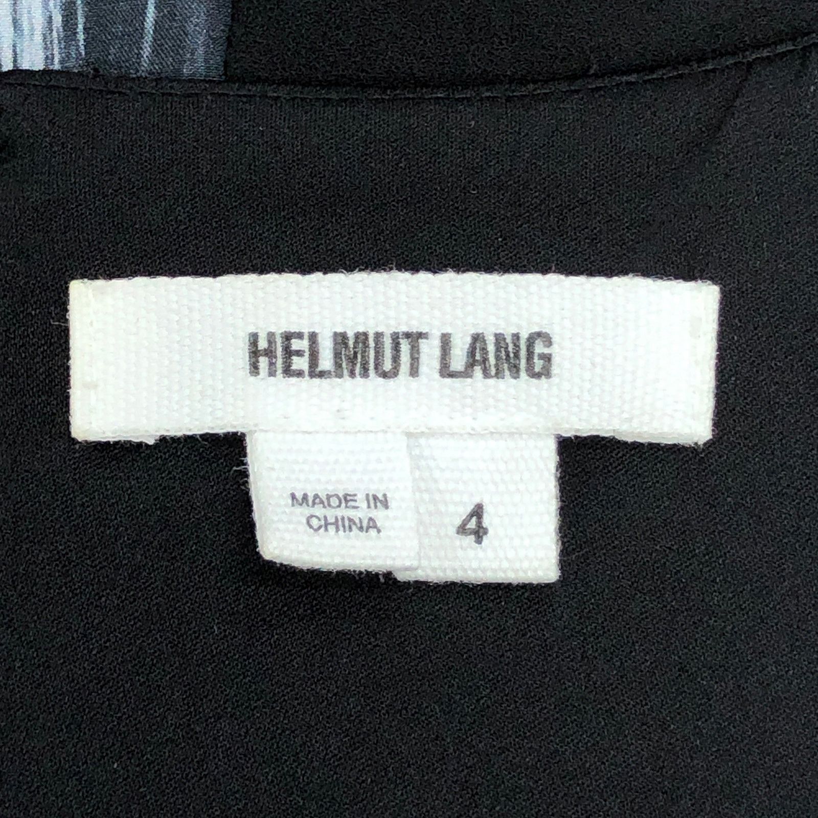 Helmut Lang Helmut Lang Size 4 Dress Vertebrae Print Silk Sheath V Neck Size S / US 4 / IT 40 - 12 Thumbnail