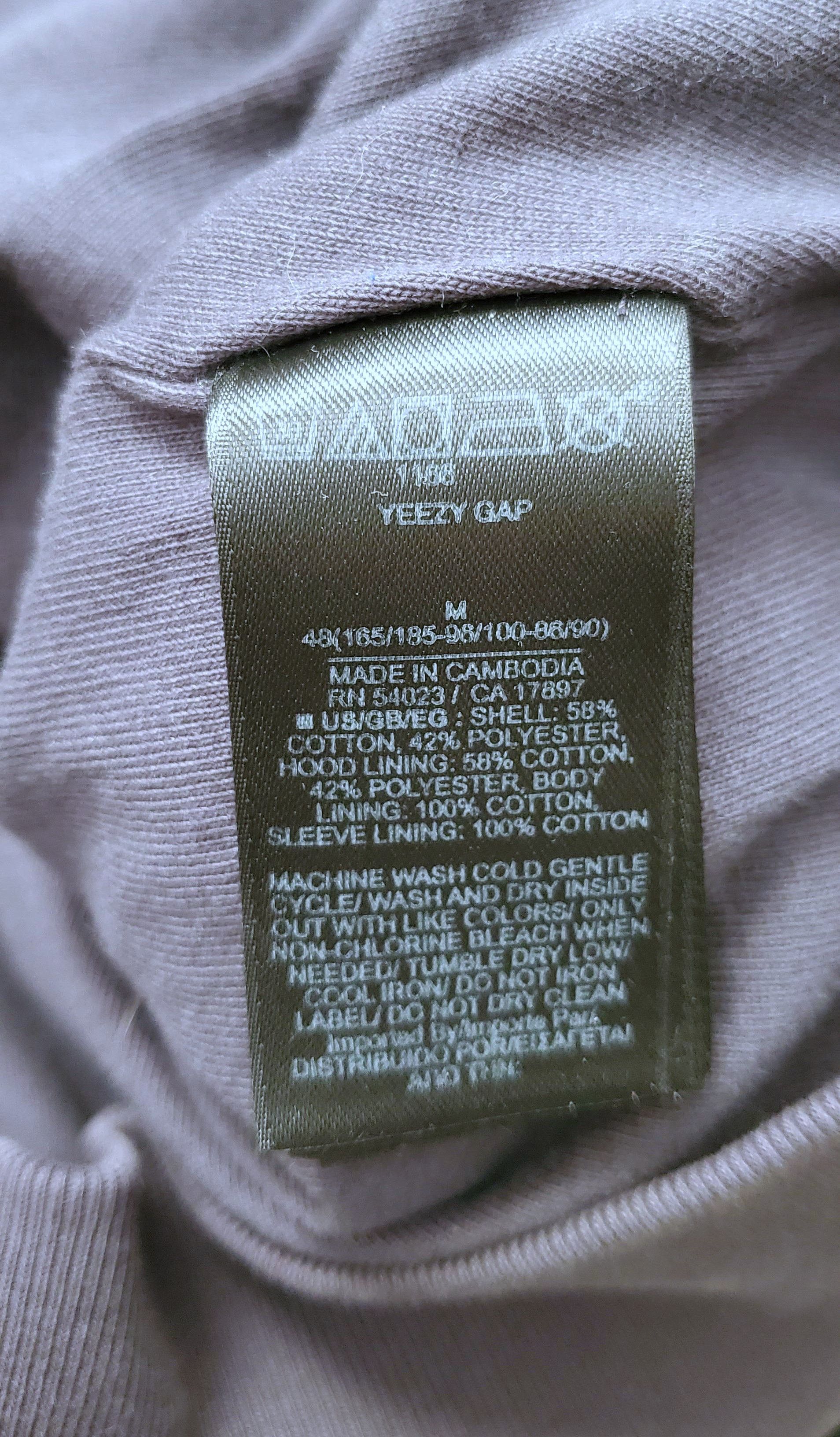 Balenciaga × Gap × Yeezy Yeezy x Gap x Balenciaga double layered logo shrunken hoodie Size US M / EU 48-50 / 2 - 4 Thumbnail