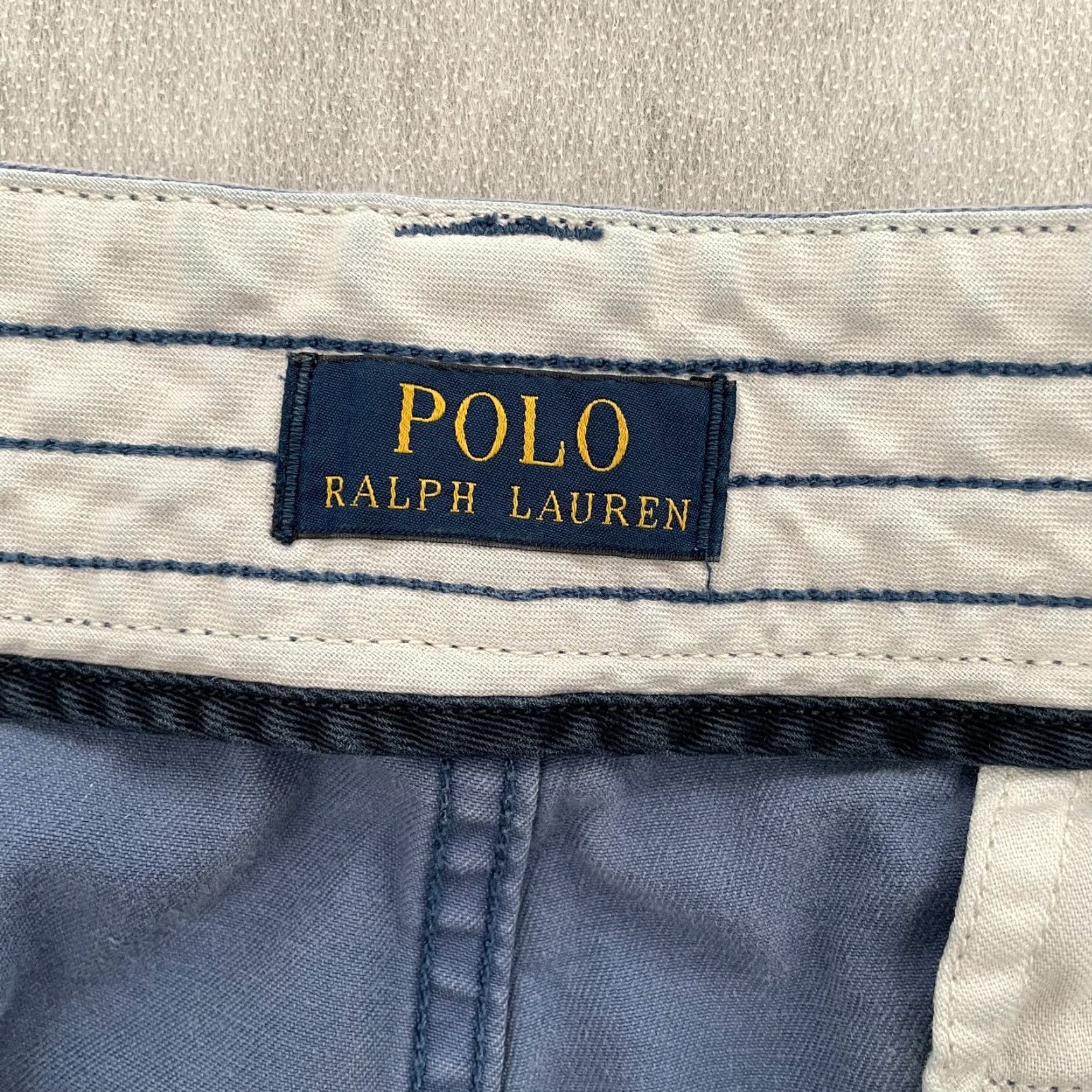 Polo Ralph Lauren Polo Ralph Lauren Cargo Shorts Adult 35 Blue Cotton Mens Chino Classic Waist 34 Inseam 9 Casual Hip Hop American Logo Pockets Size US S / EU 44-46 / 1 - 6 Thumbnail