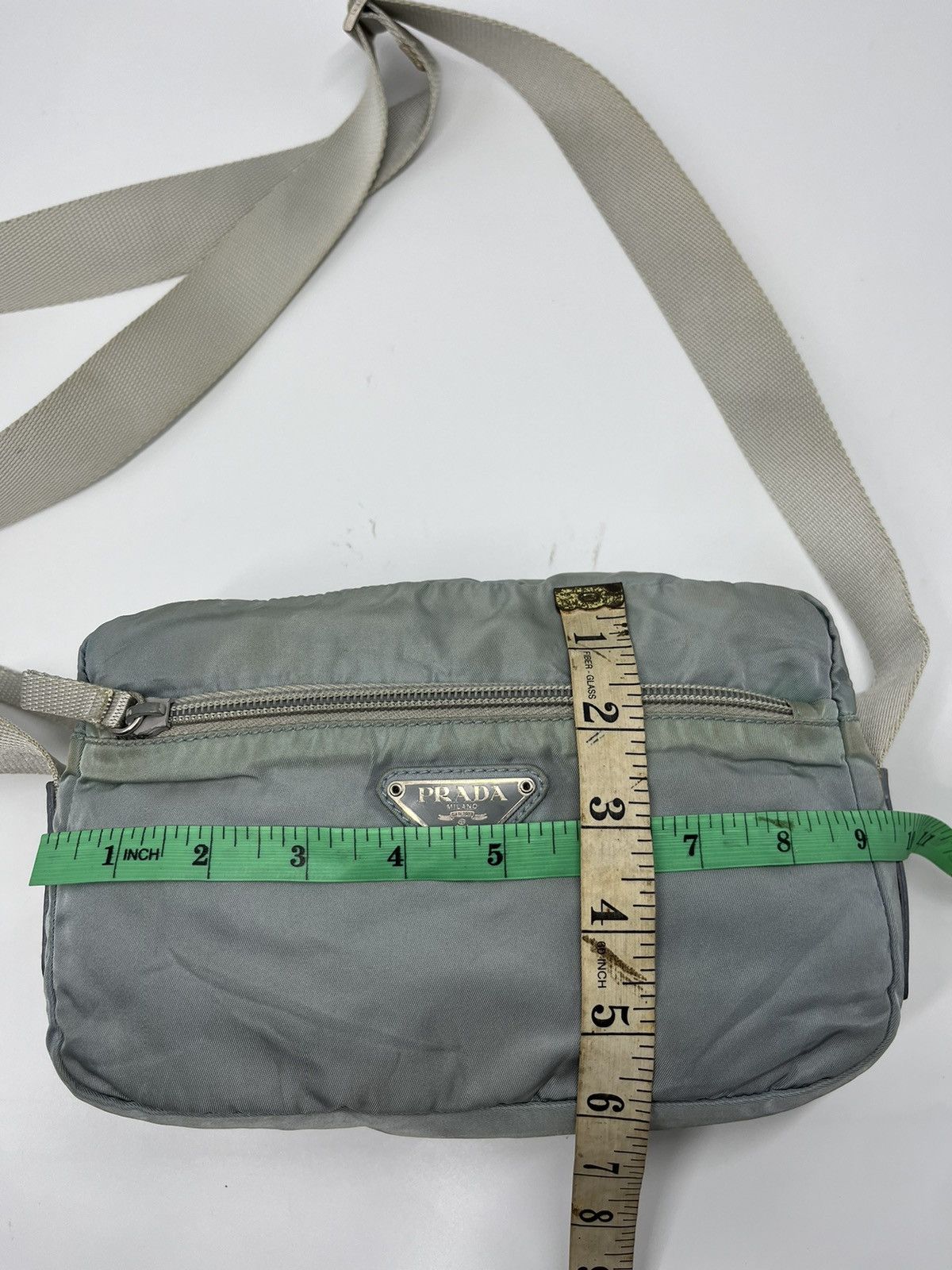 Prada Authentic PRADA Nylon Crossbody Camera Bag Size ONE SIZE - 13 Thumbnail