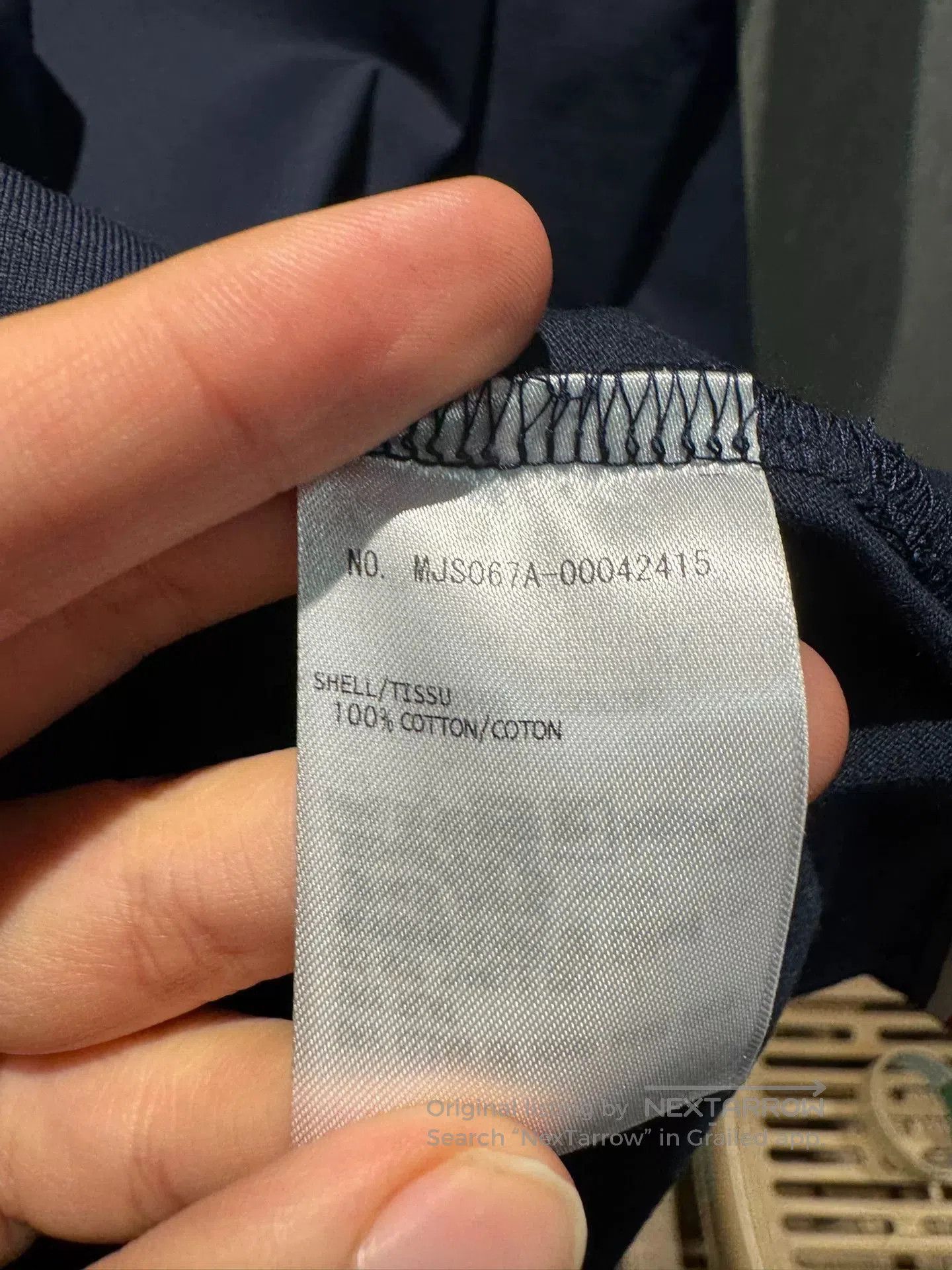 Thom Browne thom browne blue fitted knit t-shirt. Size US XXL / EU 58 / 5 - 7 Thumbnail