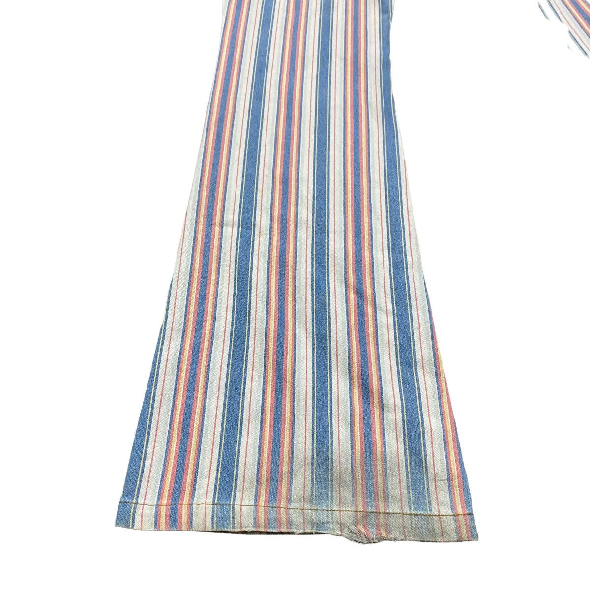 Japanese Brand Super Flare🔥 BOURBON HOUSE striped Flare Pants Size US 30 / EU 46 - 14 Thumbnail
