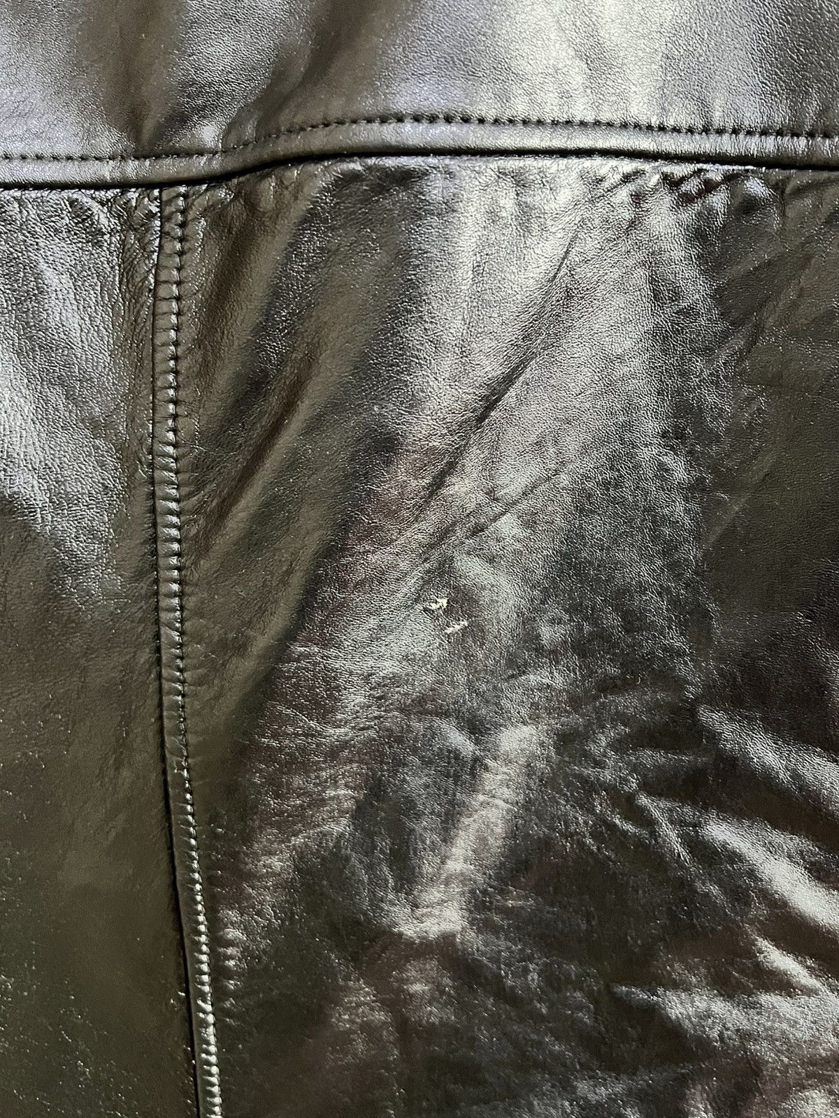Allsaints ALLSAINTS BIKER MILO BLACK LEATHER JACKET Size US M / EU 48-50 / 2 - 7 Thumbnail