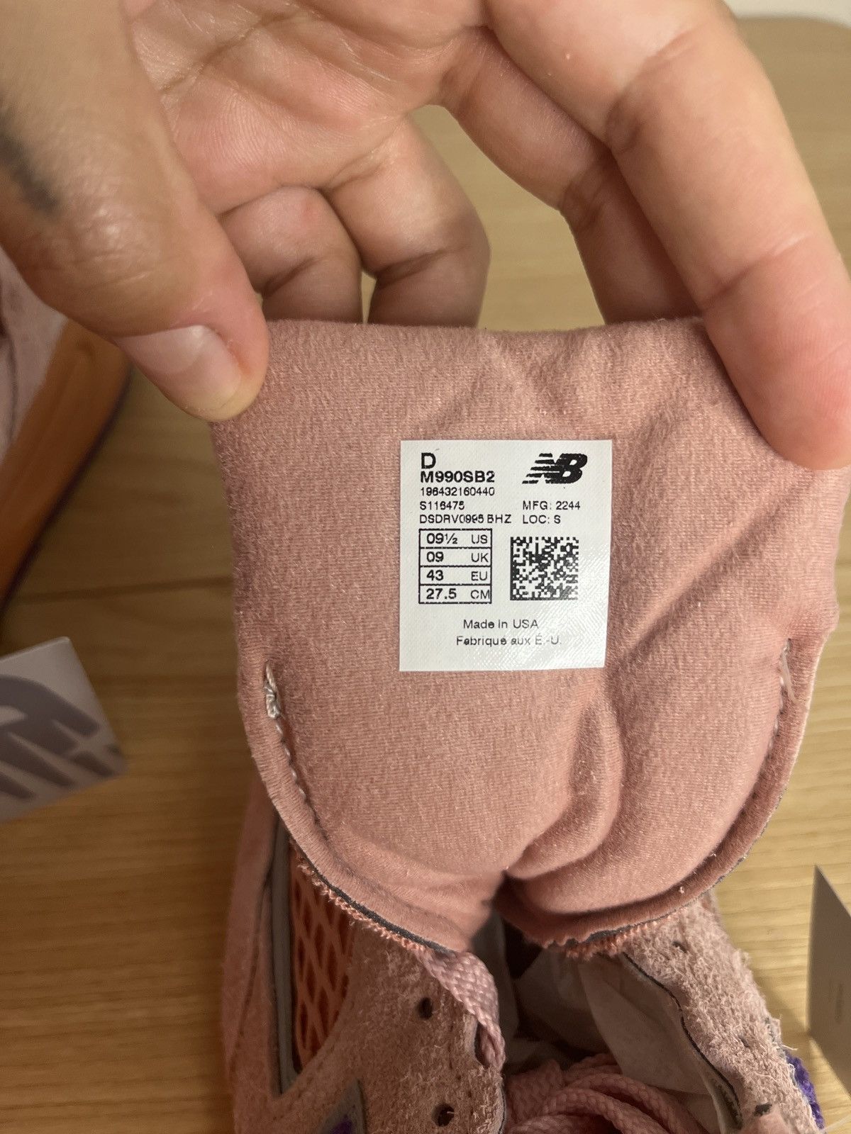 New Balance × Salehe Bembury SALEHE BEMBURY “SAND BE THE TIME” Size US 9.5 / EU 42-43 - 7 Thumbnail