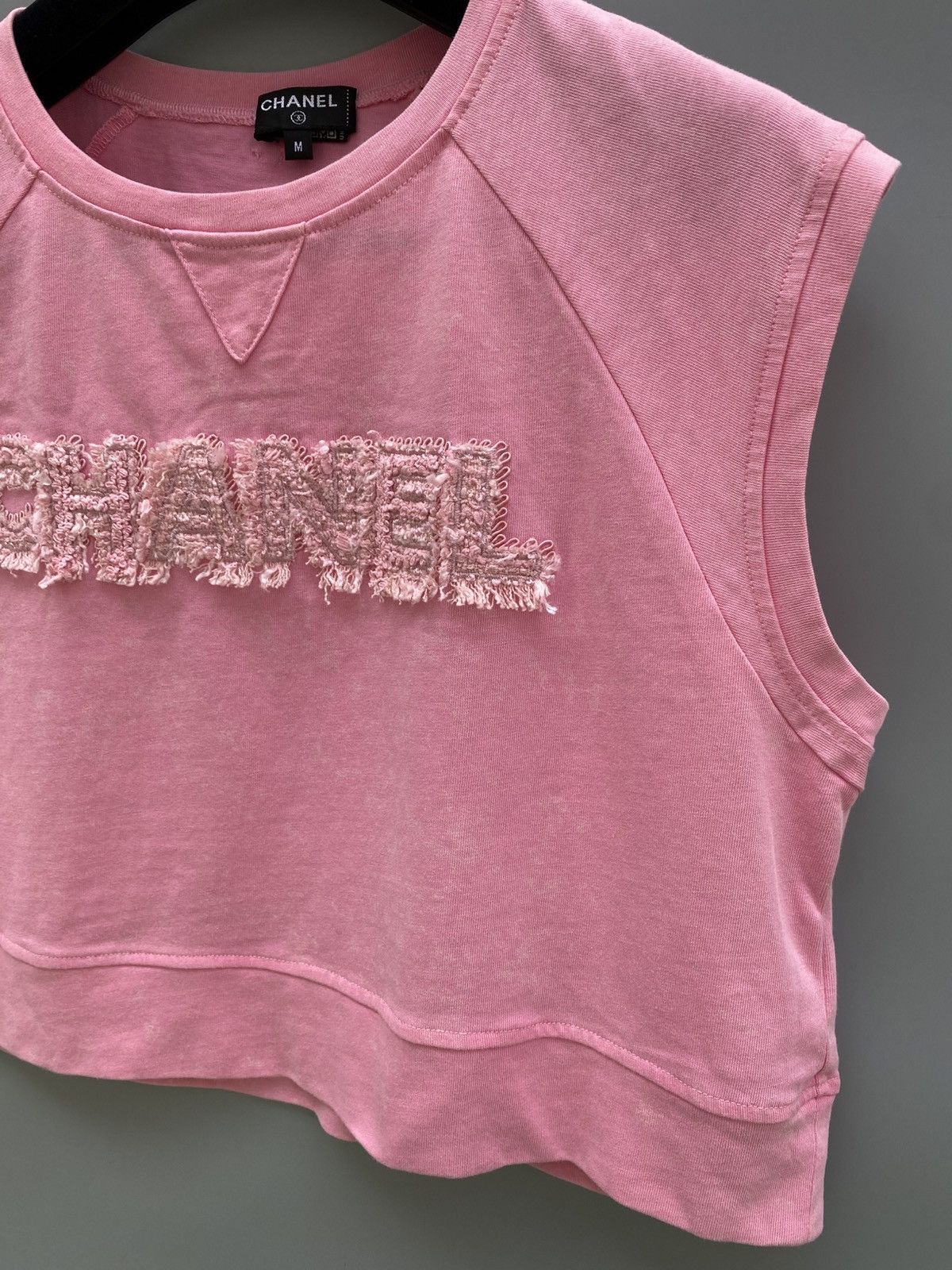 Chanel S/S 2023- Chanel- Virginie Viard- Cropped Top Size M / US 6-8 / IT 42-44 - 4 Thumbnail