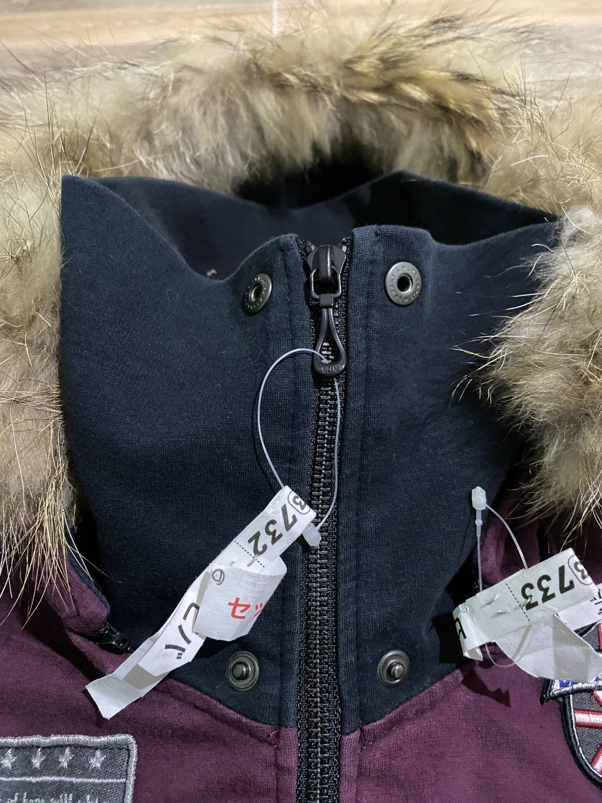 Le Grande Bleu (L.G.B.) NICOLE CLUB FOR MEN DEEP DARKNESS FUR HOODIE Size US M / EU 48-50 / 2 - 5 Thumbnail