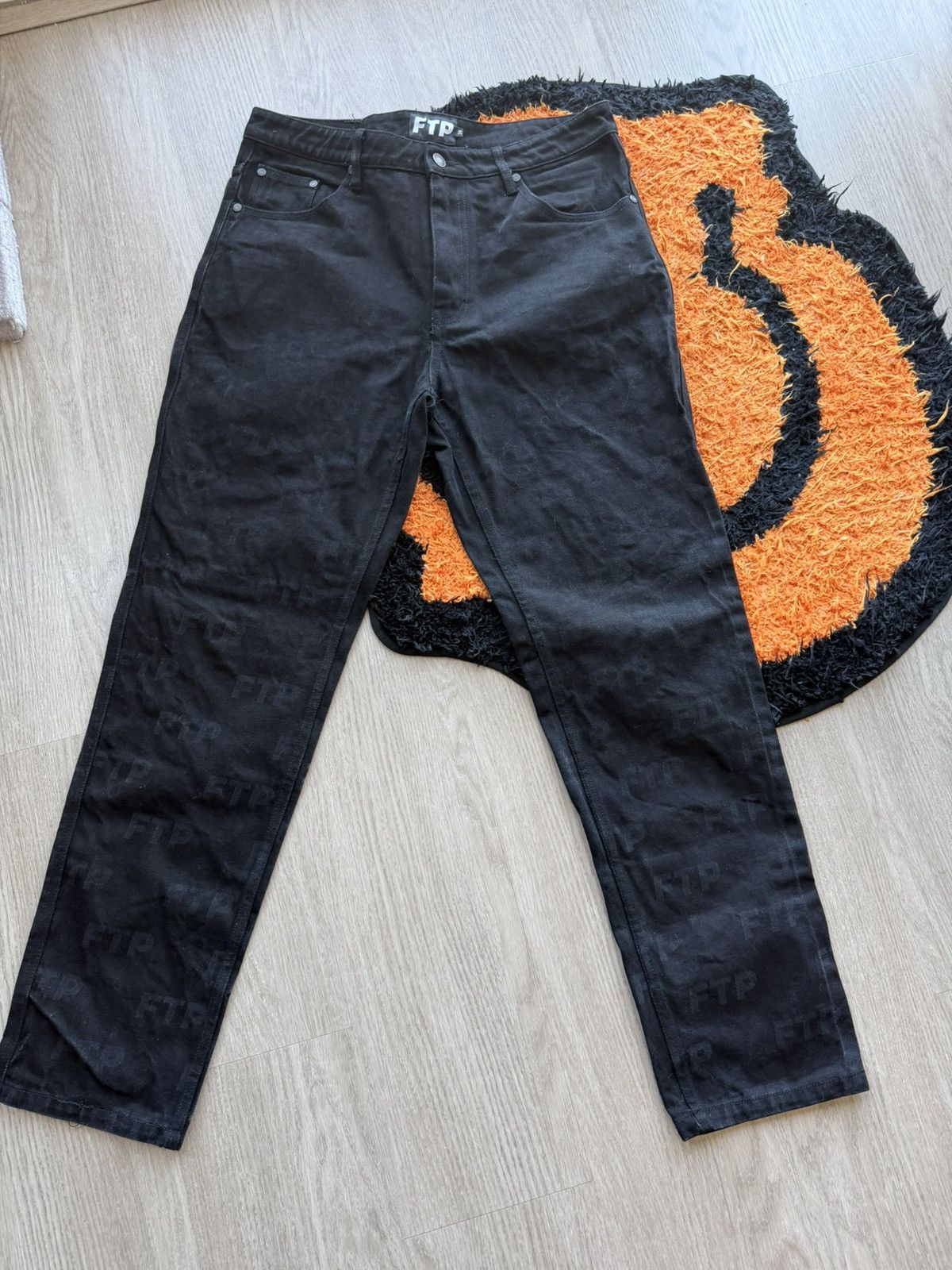 Other FTP All Over Logo Jeans Size 34 Size US 34 / EU 50 - 1 Thumbnail