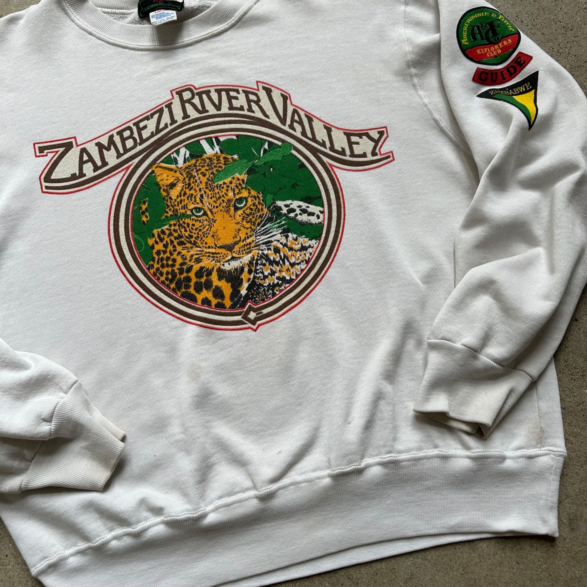 80s Abercrombie & Fitch × Champion Vintage 80s Champion Abercrombie And Fitch Crewneck Sweater