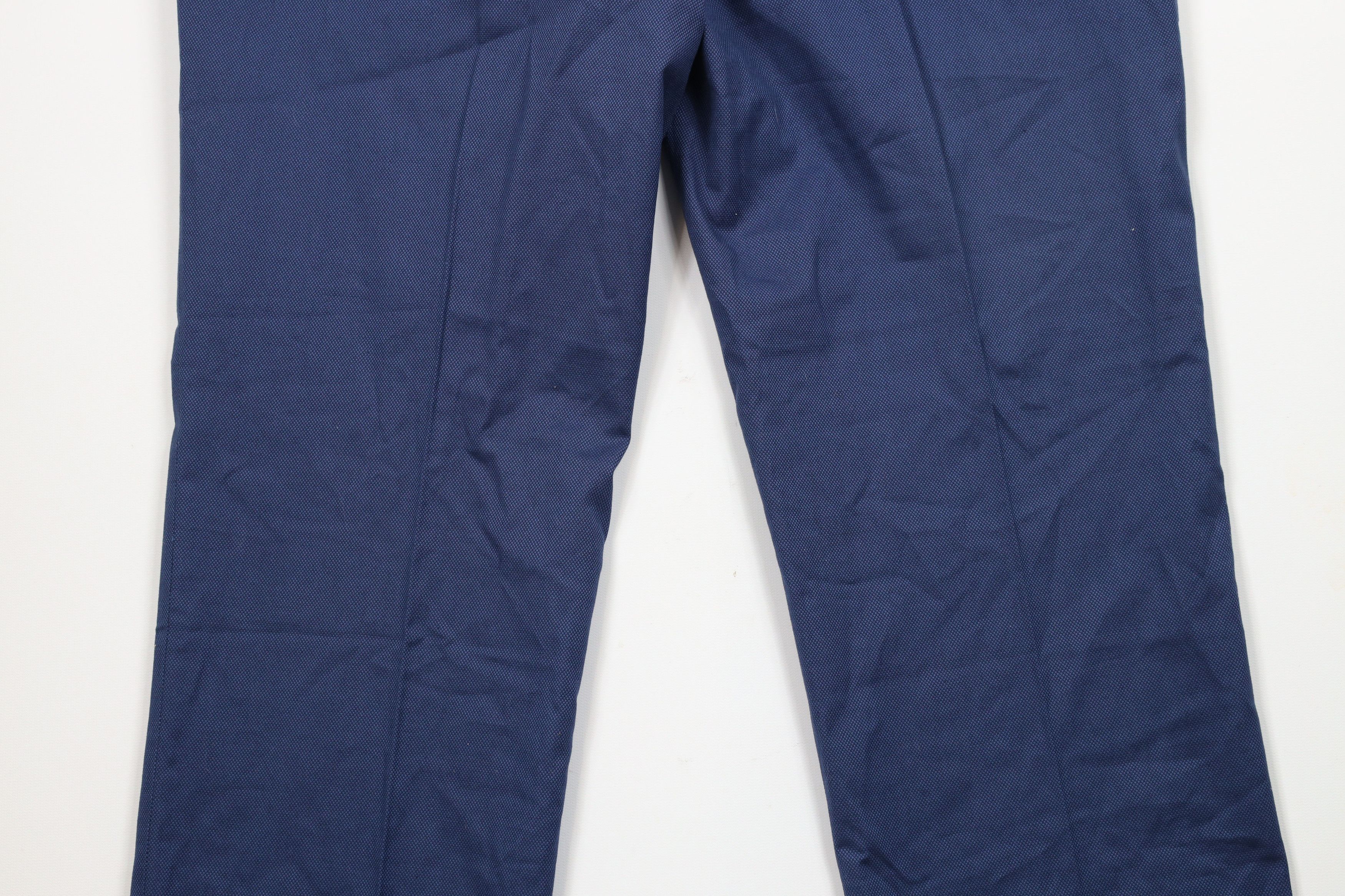 Express × Vintage New Express Producer Straight Leg Chino Pants Trousers Blue Size US 33 - 11 Thumbnail