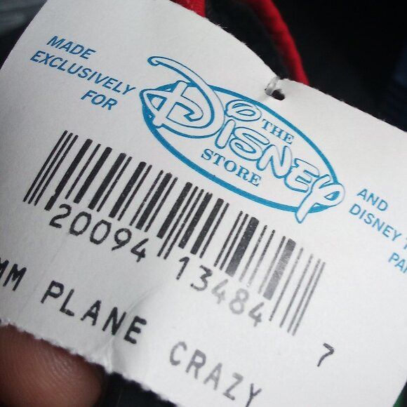 Disney NWT Vintage Disney Mickey Mouse Plane Crazy Snap Hat Cap Size ONE SIZE - 8 Thumbnail