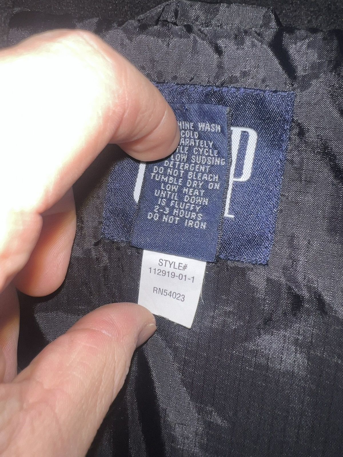 Gap Vintage Gap Down Filled & Waterfowl Puffer Jacket Men’s Sz S Size US S / EU 44-46 / 1 - 8 Thumbnail