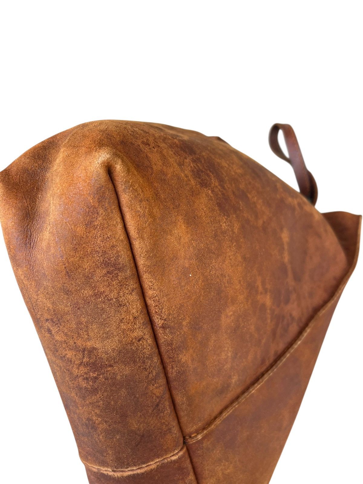 Leather Distressed Patina Leather Tote Bag GUATE Japan Size ONE SIZE - 16 Thumbnail