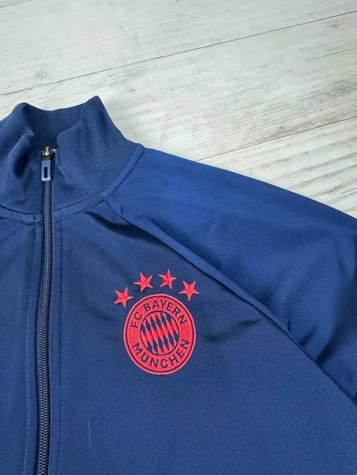 Adidas Adidas Bayern Munchen Track Top Jacket Football Soccer Size US M / EU 48-50 / 2 - 4 Thumbnail