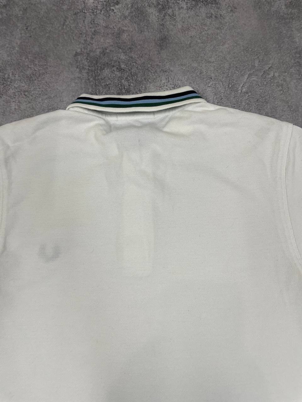 Fred Perry Fred Perry Men Cotton Polo T-Shirt White Size S Size US S / EU 44-46 / 1 - 10 Thumbnail
