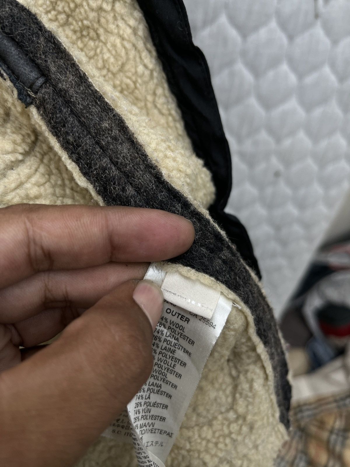 Diesel 🔥STEALS🔥 DIESEL SHEARLING JACKET Size M / US 6-8 / IT 42-44 - 10 Thumbnail
