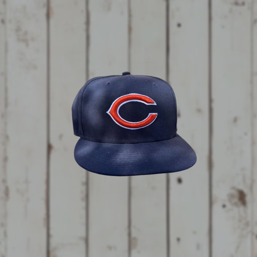 New Era New Era 59Fifty NFL Chicago Bears Fitted Hat Cap 7 3/8 Blue Mens Cap NFL Bears Fitted Mens 7 3/8 Blue Size ONE SIZE - 1 Thumbnail