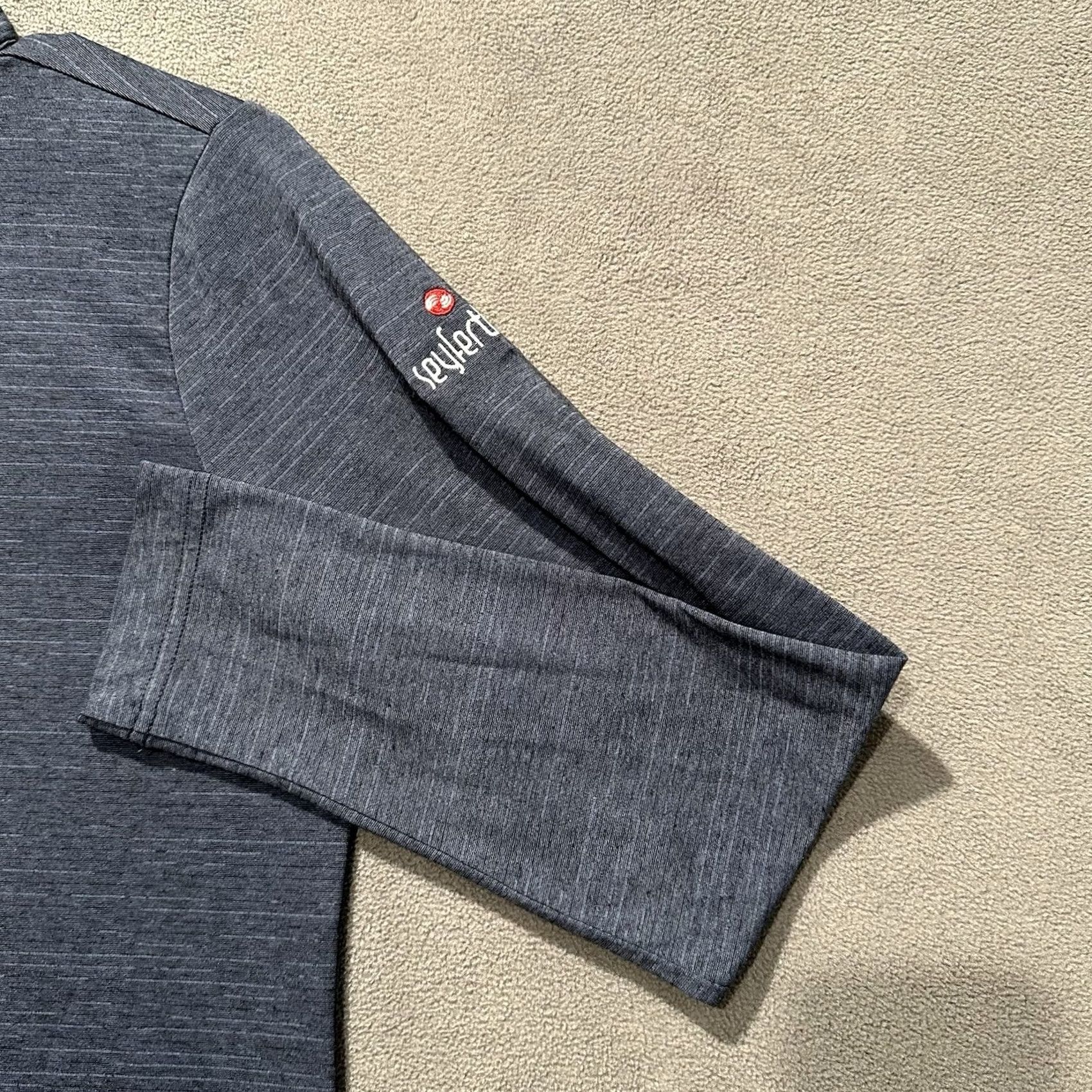 TravisMathew Travis Mathew Pullover Shirt Womens Small Heather Blue Lightweight Crestview 1/4-Zip Size M / US 6-8 / IT 42-44 - 3 Thumbnail