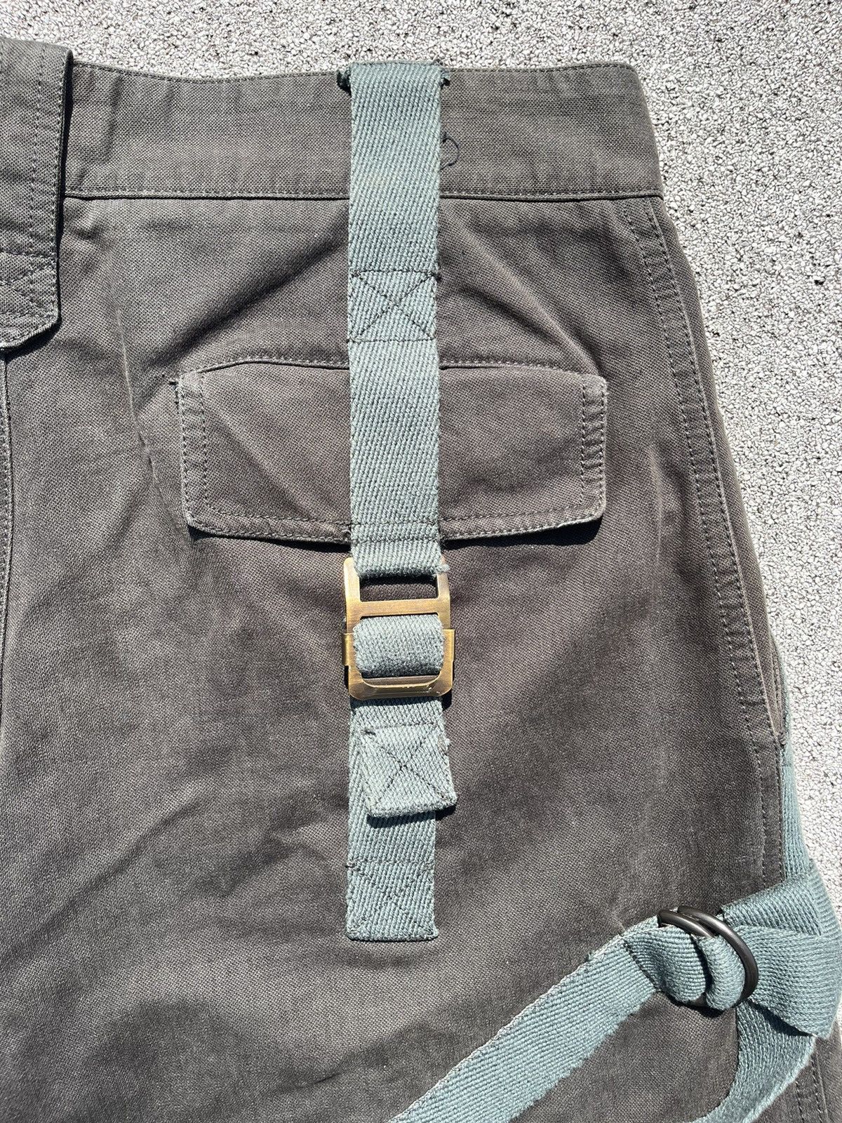 Dolce & Gabbana AW03 Dolce & Gabbana Runway Bondage Cargo Pants Size US 32 / EU 48 - 6 Thumbnail