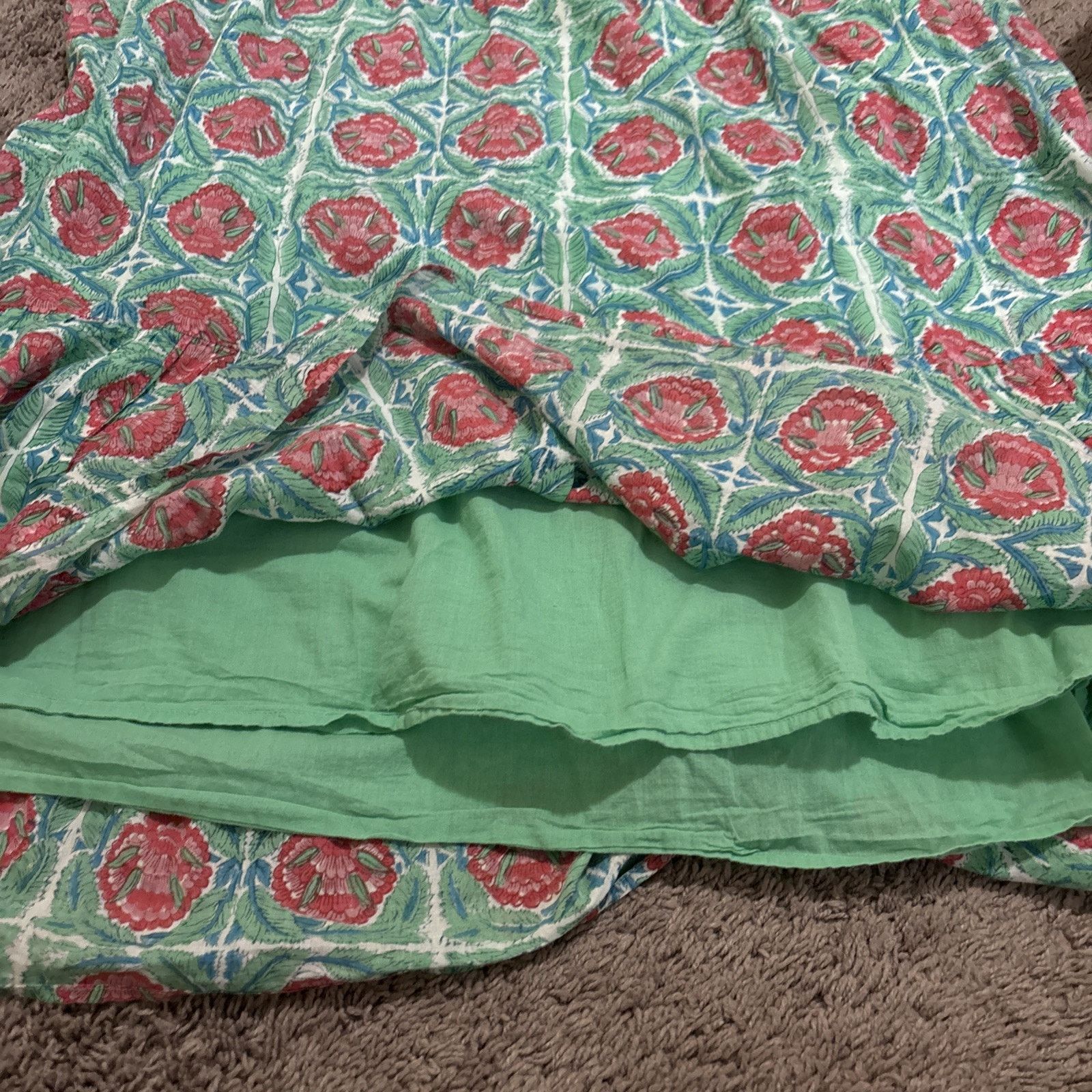 Banjanan Banjanan Capri Greenl Halter Neck Maxi Dress w Ruffle Hem XL Size XL / US 12-14 / IT 48-50 - 8 Thumbnail