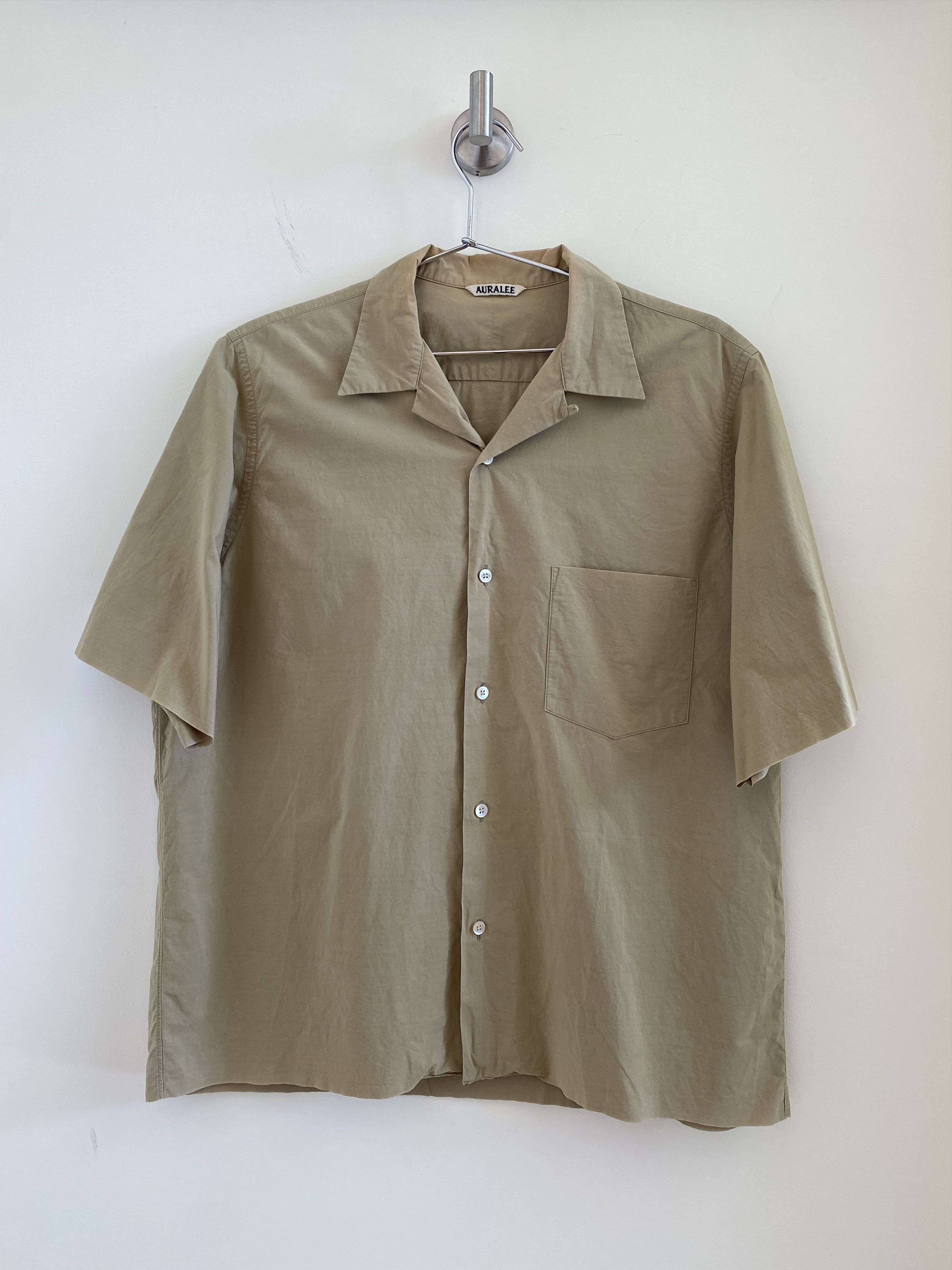 Auralee LS Selvedge Weather Cloth Shirt | Grailed