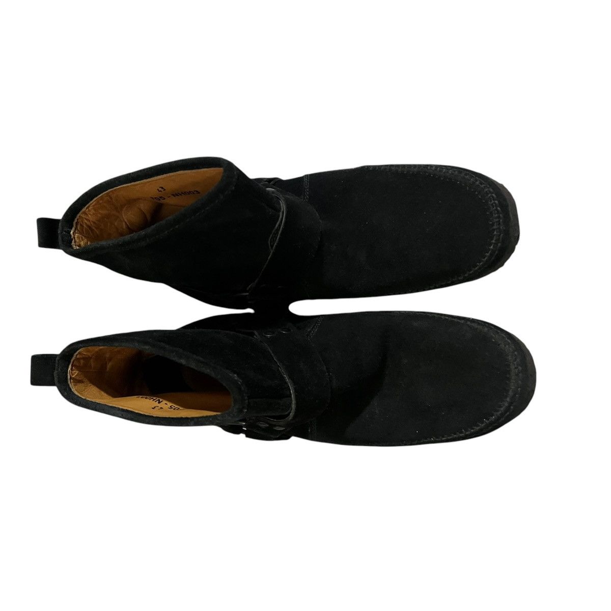 Number (N)ine Number nine suede engineer harness boots Size US 10 / EU 43 - 3 Thumbnail