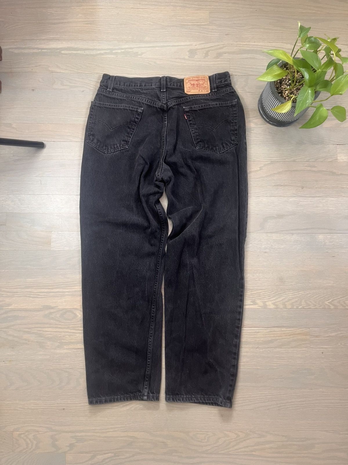 Levi's Men’s Levi Black Jeans Size US 35 - 4 Thumbnail