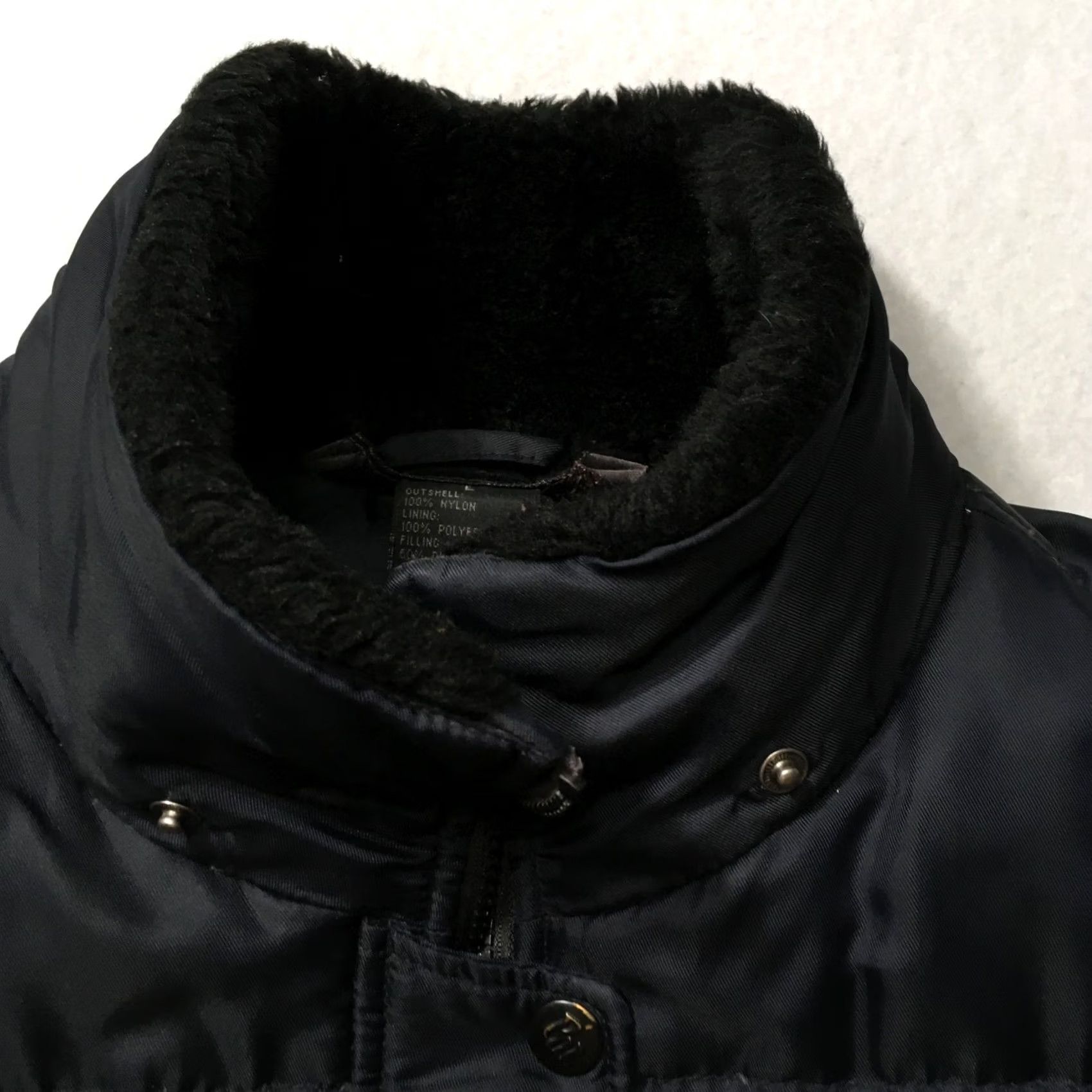 Rocawear Rocawear DARK NAVY Convertible Quilted Puffer Jacket Y2K Women's DUCK DOWN Jacket Quilted Puffer Size L / US 10 / IT 46 - 5 Thumbnail