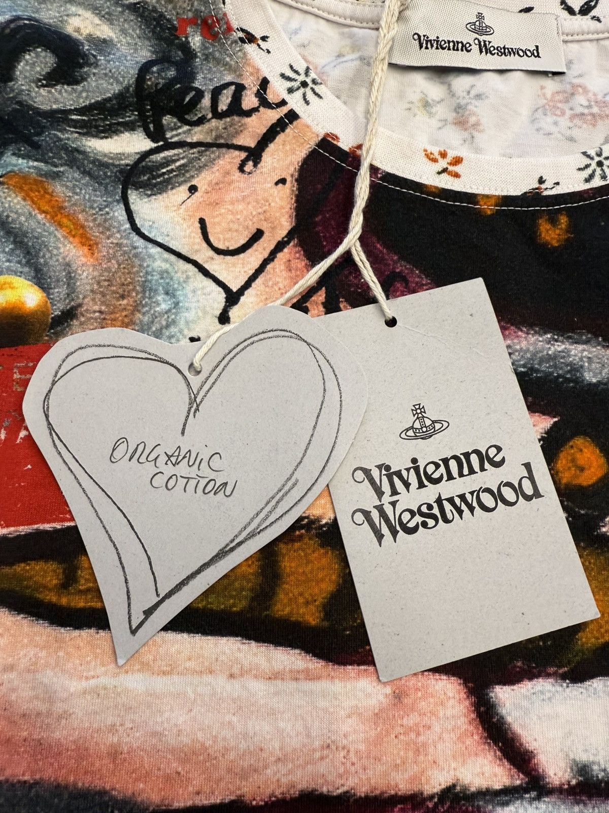 Vivienne Westwood Vivienne Westwood Oversized Snowman Multicolor Tee Size US S / EU 44-46 / 1 - 9 Thumbnail