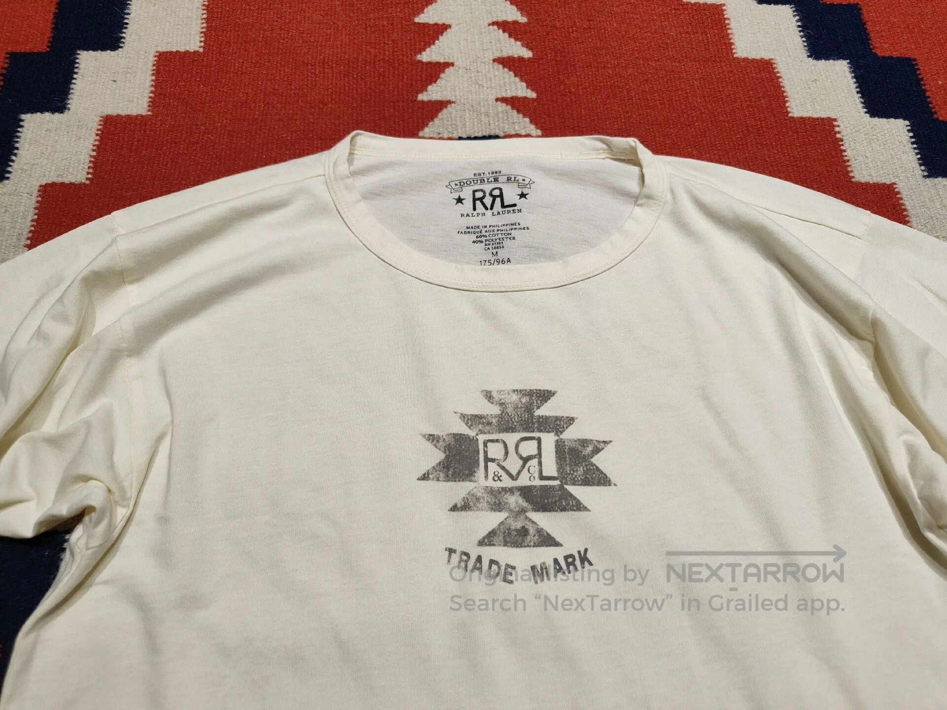 RRL Ralph Lauren RRL Short Sleeve T-Shirt by Ralph Lauren. Size US M / EU 48-50 / 2 - 3 Thumbnail