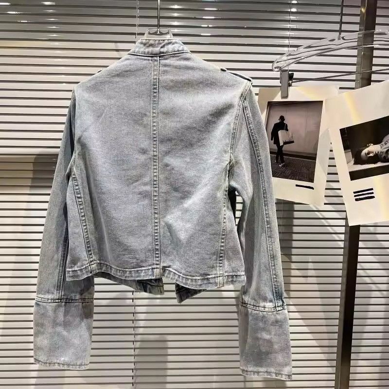 Japanese Brand Vintage Military-Inspired Denim Jacket – Bold, Structured Size US XL / EU 56 / 4 - 2 Thumbnail