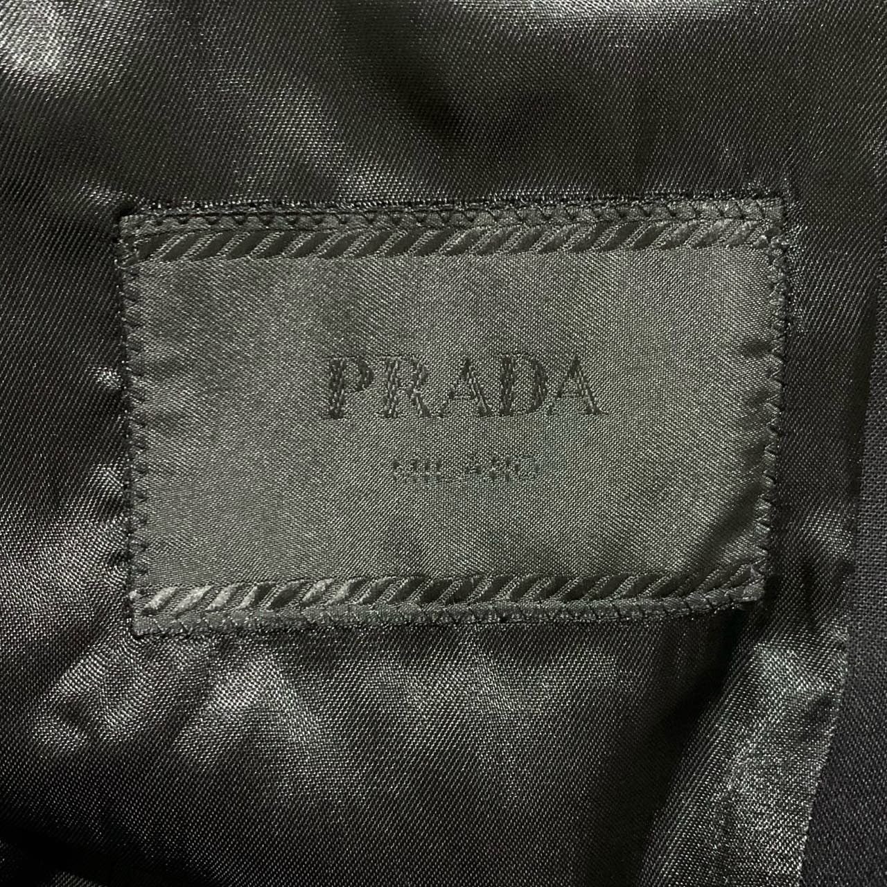 Prada Prada Logo Letter Black Suit Pants, Size 46 Size US 30 / EU 46 - 5 Thumbnail