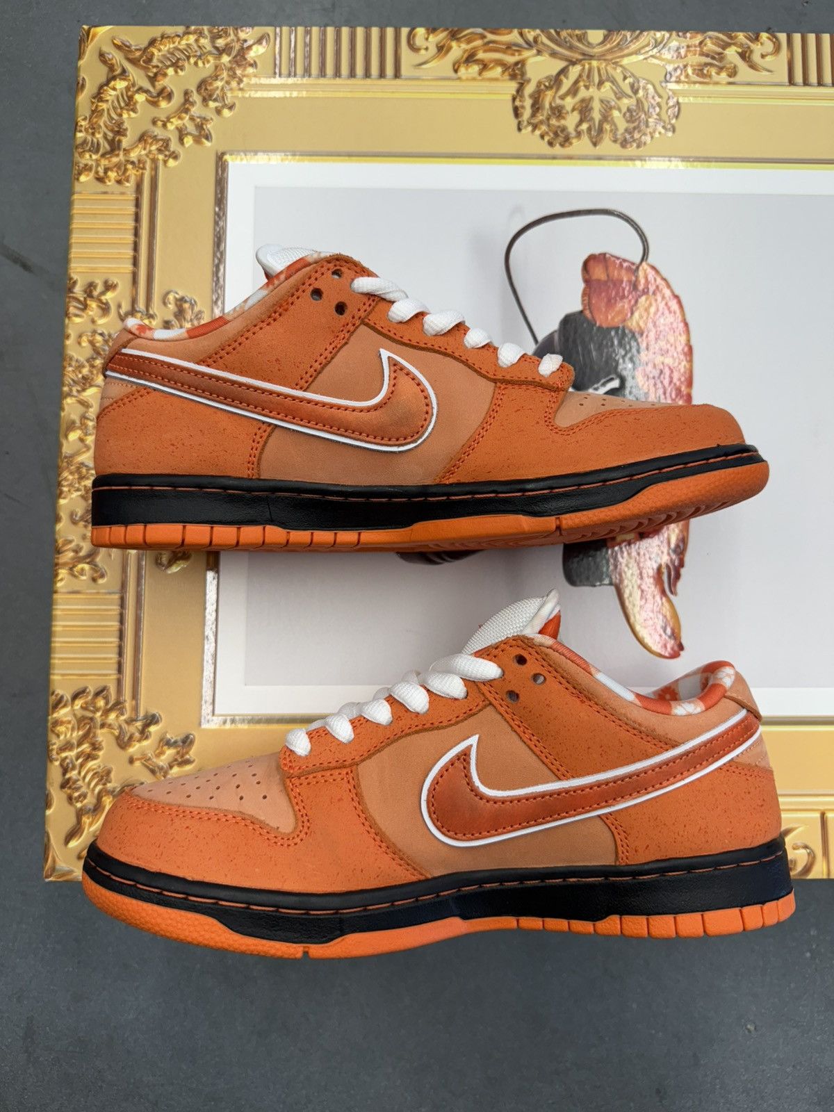 CNCPTS × Nike 2022 Nike SB Dunk Low Concepts Orange Lobster Special Box Size US 6.5 / EU 39-40 - 4 Thumbnail