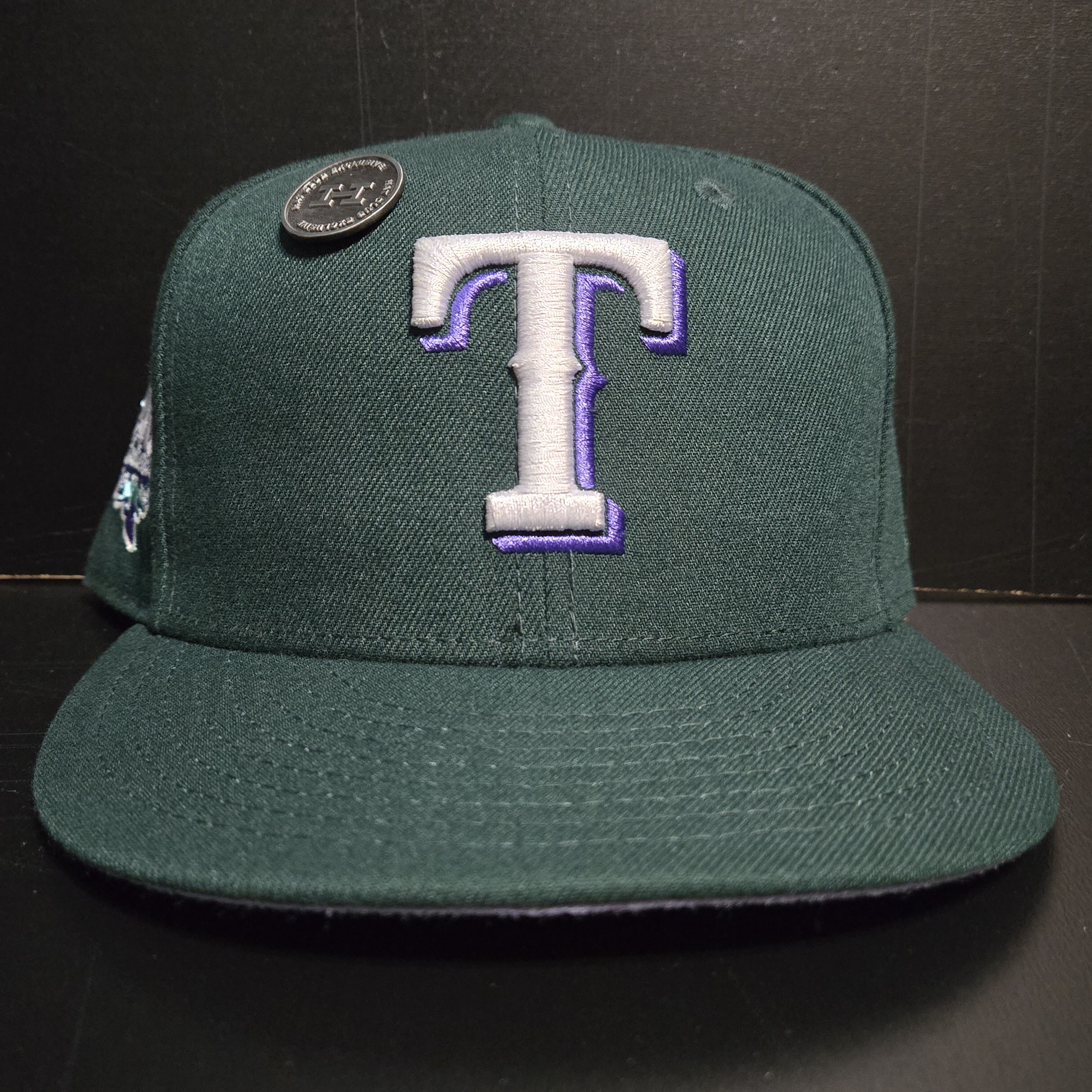 New Era 7 1/2 Texas Rangers Lavender Fields Hat Club New Era Fitted Size ONE SIZE - 1 Thumbnail