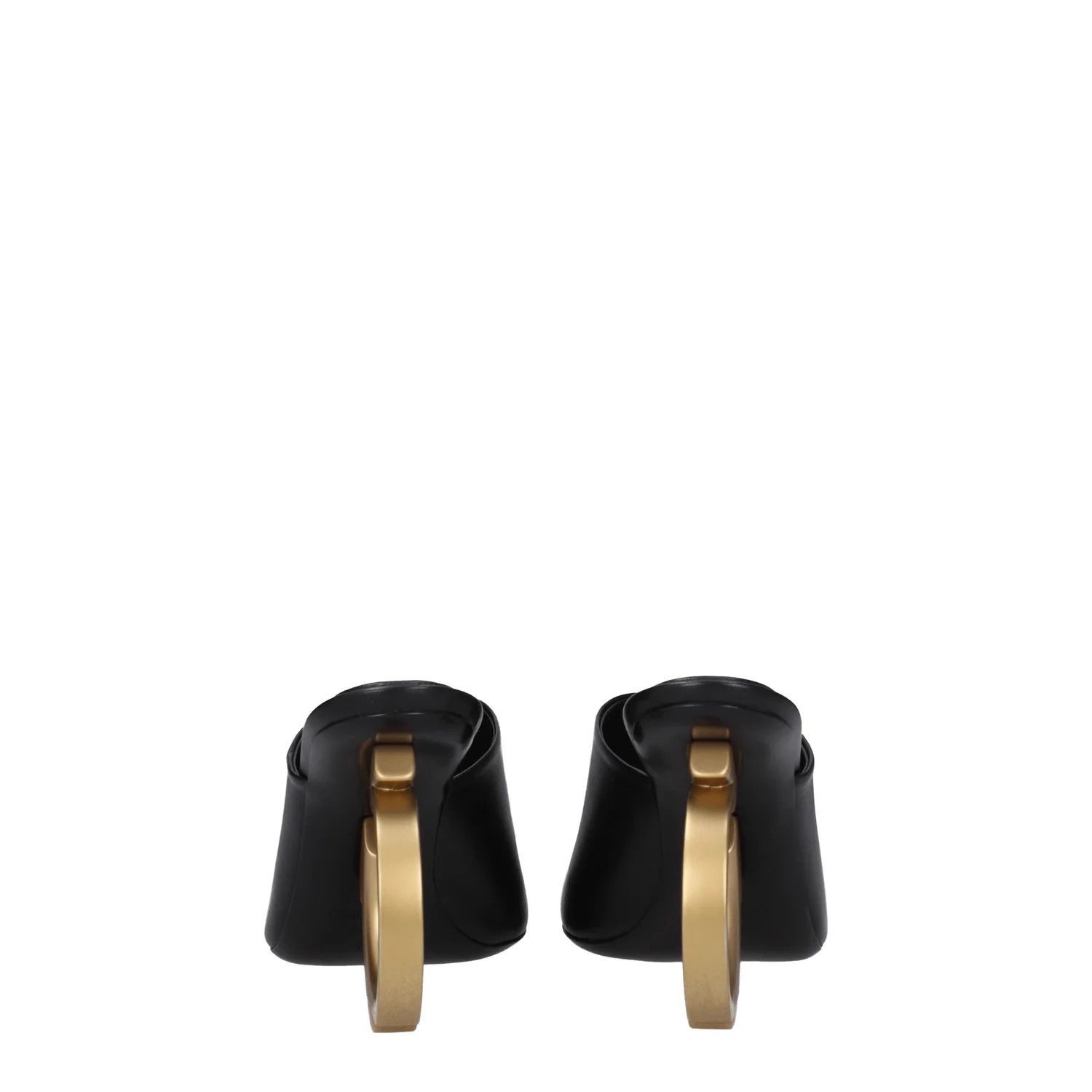 Salvatore Ferragamo ob1o1e1224 Leather Sandals in Black Size US 5.5 / IT 35.5 - 5 Thumbnail