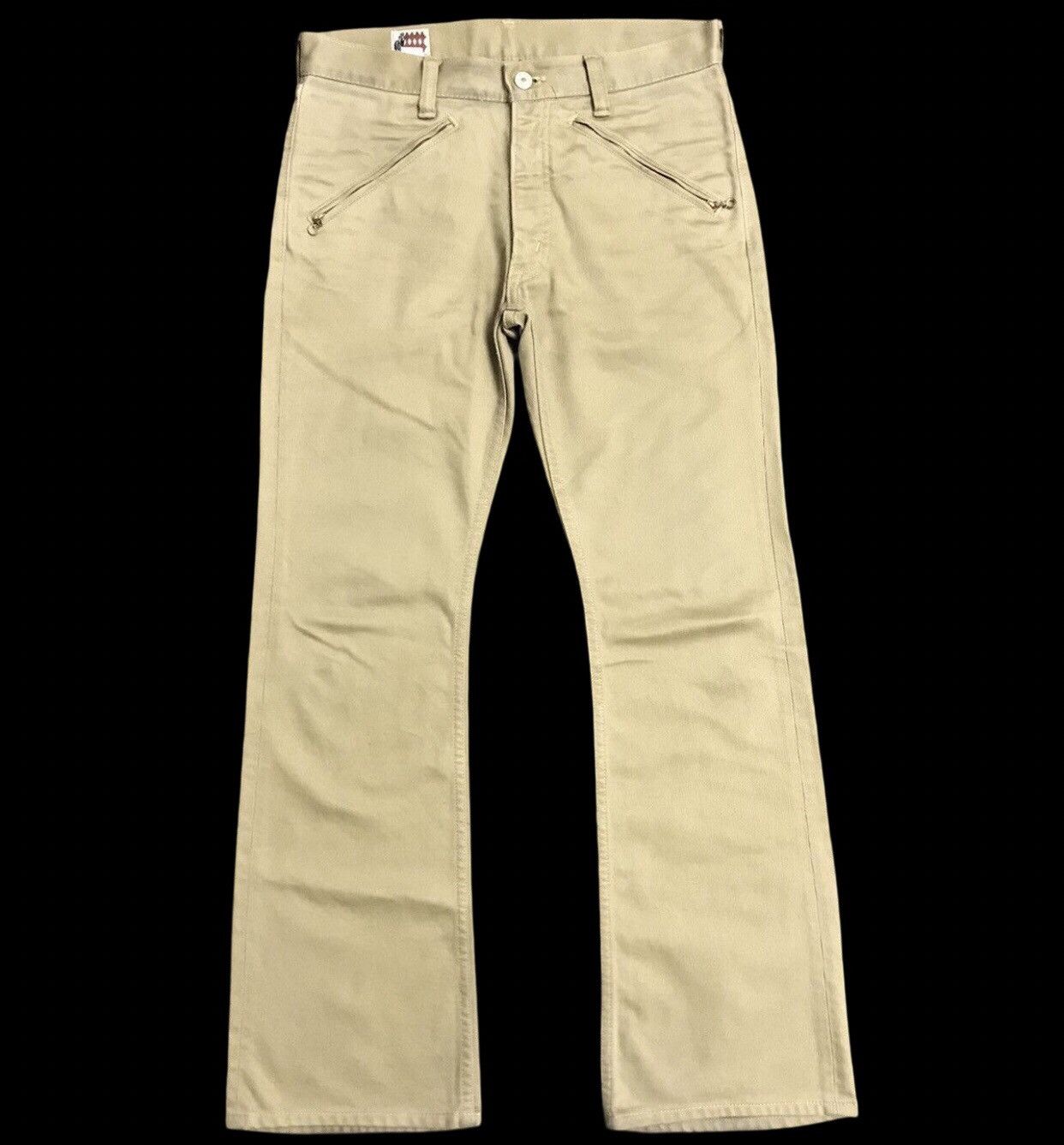 Japanese Brand FLARE 💥 WEST RIDE Chopper Japan Westerner Biker Pant Size US 30 / EU 46 - 1 Thumbnail