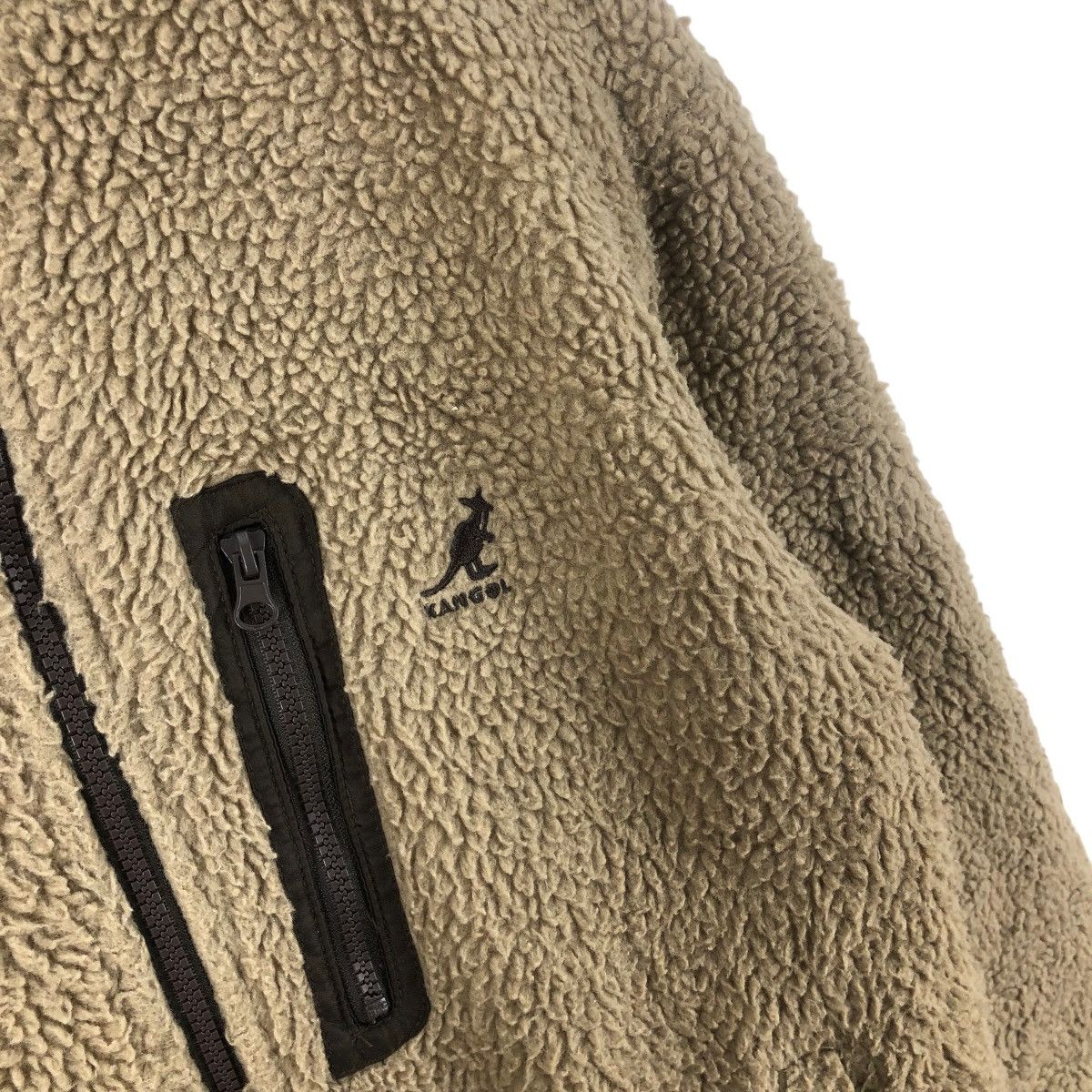 Kangol KANGOL Fleece Jacket Sherpa Deep Pile Outdoor Life Size US M / EU 48-50 / 2 - 3 Thumbnail