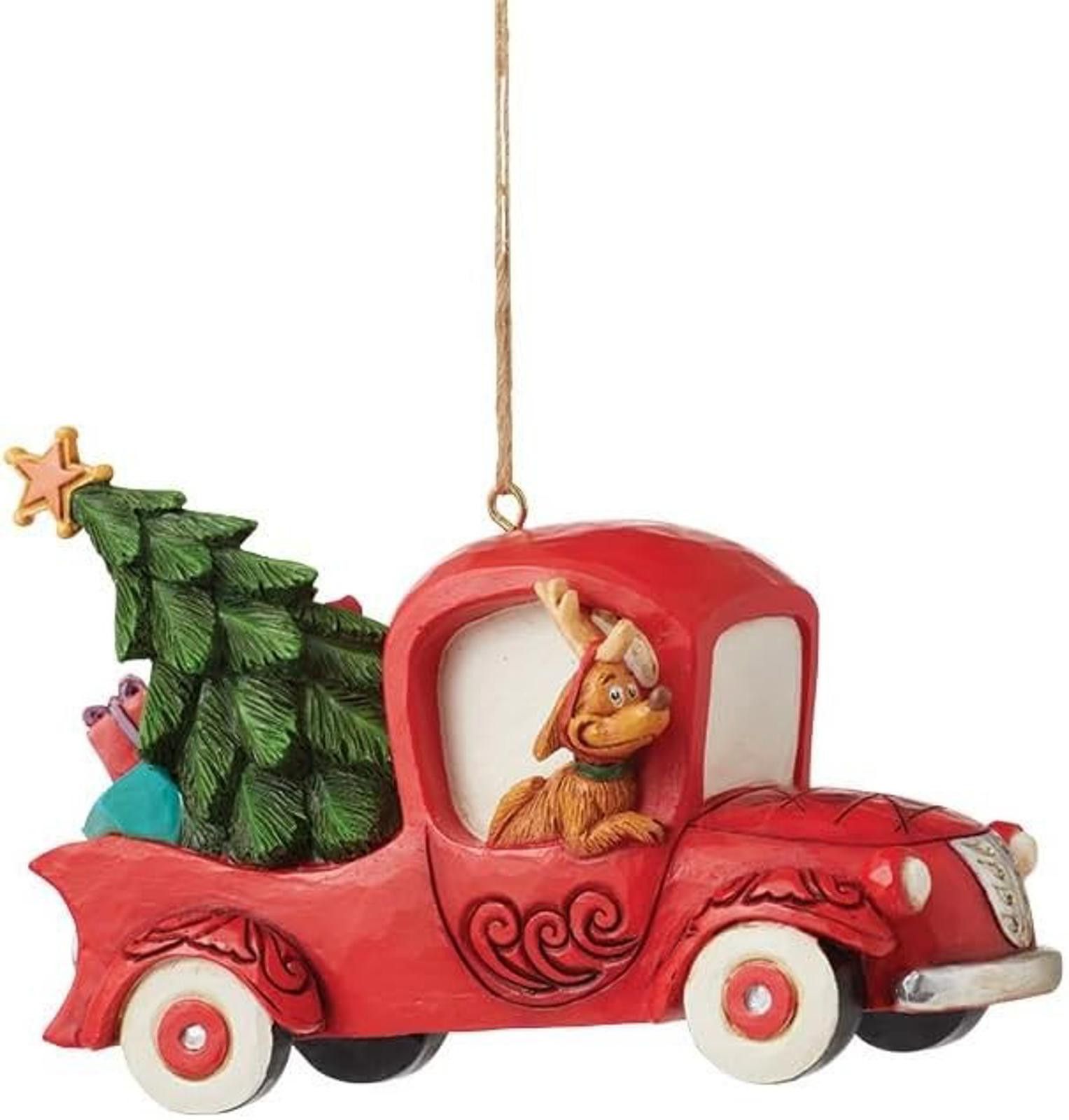 Other Enesco Dr. Seuss Grinch Red Truck Hanging Ornament NEW NIB Size ONE SIZE - 7 Thumbnail