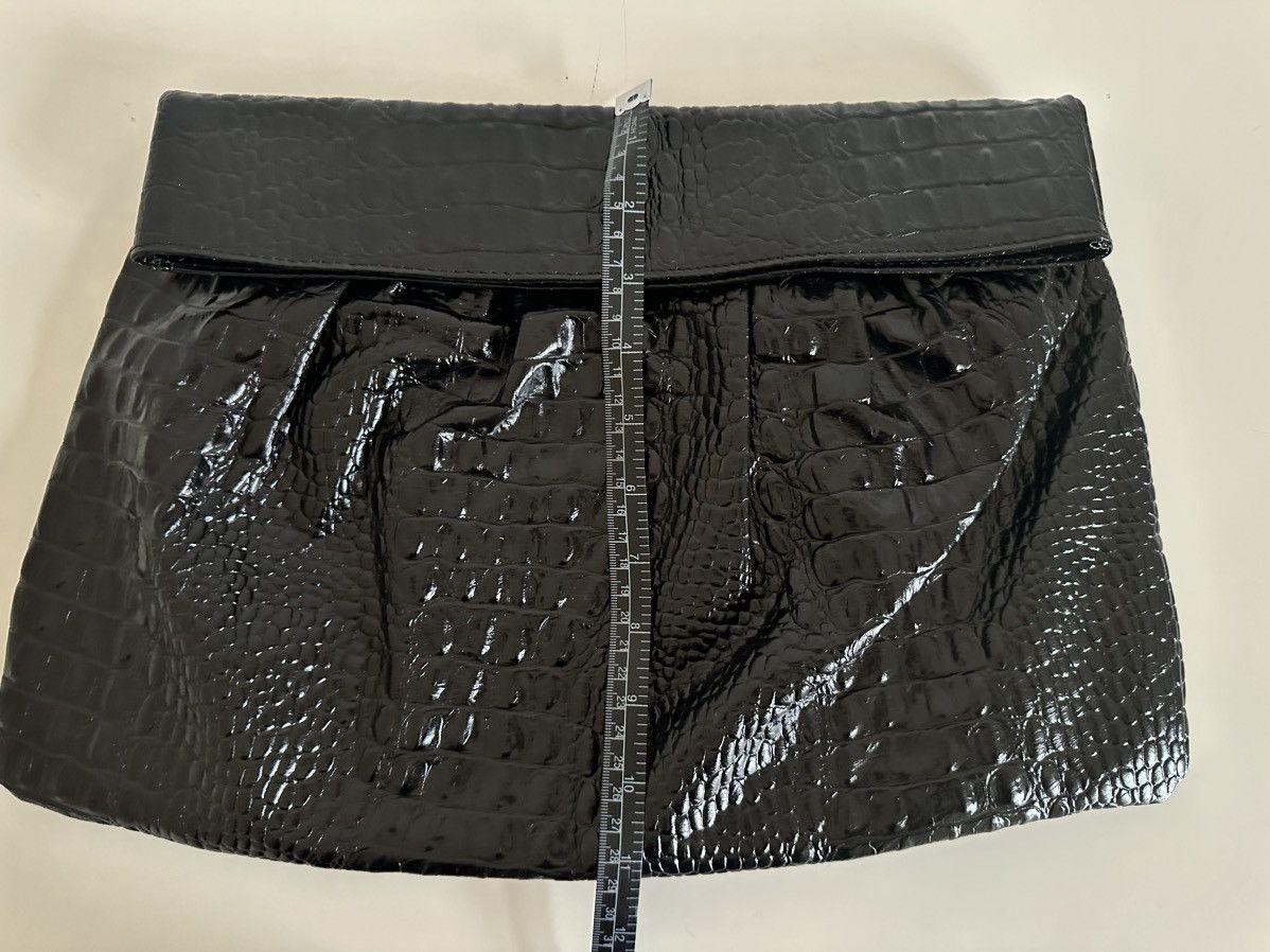 Vintage Black leather clutch Size ONE SIZE - 8 Thumbnail