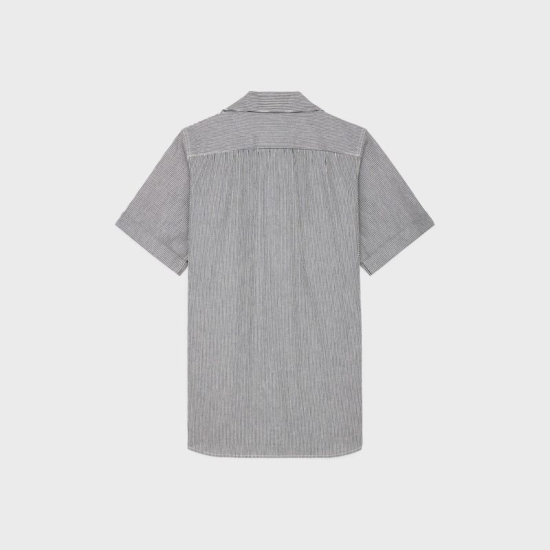 Celine os11x0526 Tunic Mini Dress in Grey/White Size XS / US 0-2 / IT 36-38 - 2 Thumbnail