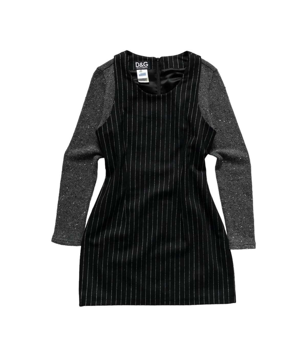 Dolce & Gabbana  Vintage Dolce & Gabbana Vintage Stripped Wool Dress  Sirena Style | Grailed