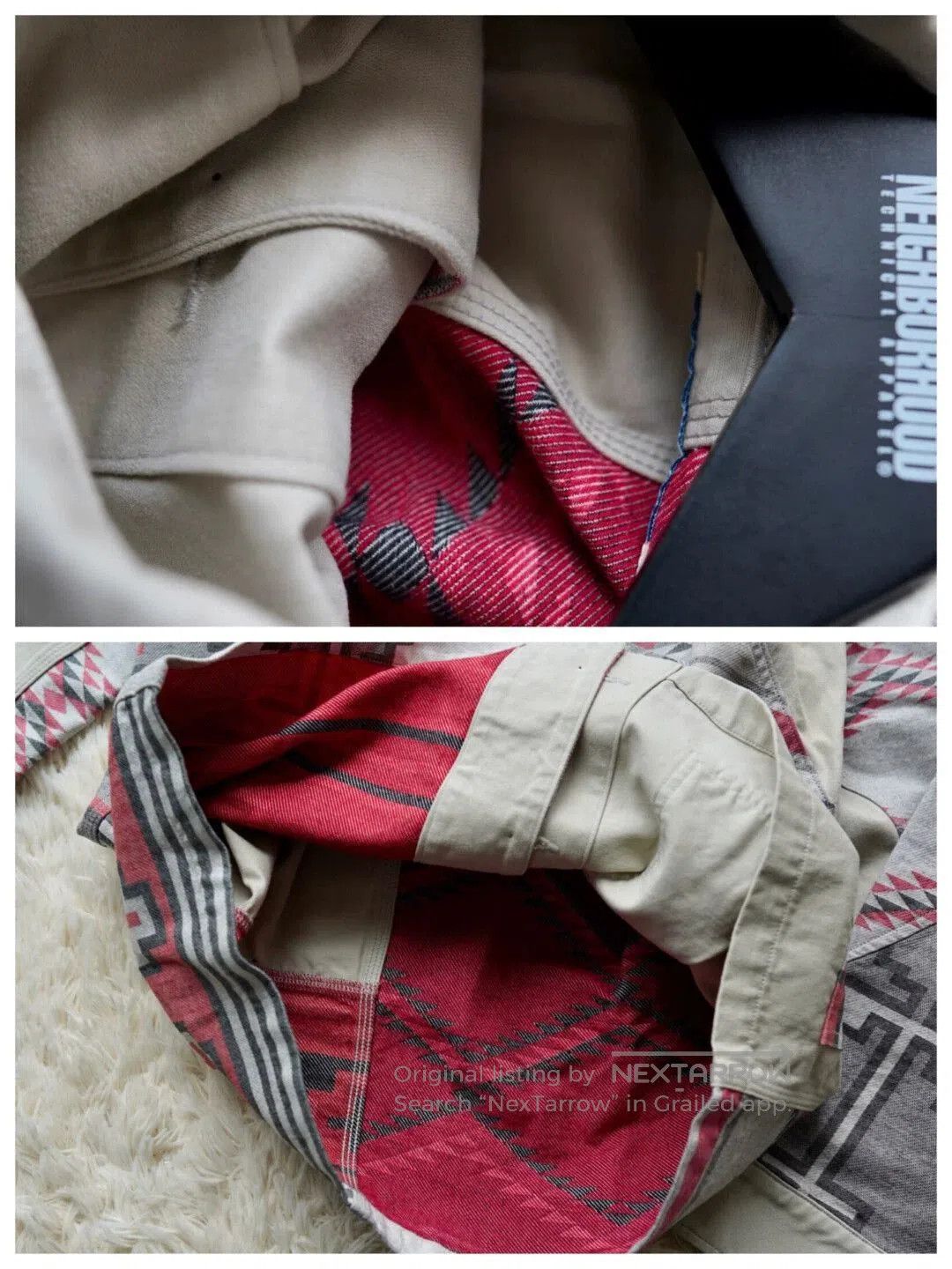 Neighborhood Multi Pattern Button-Up Light Jacket Size M. Size US M / EU 48-50 / 2 - 8 Thumbnail