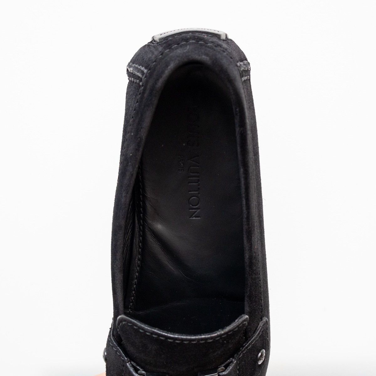 Louis Vuitton Louis Vuitton Monte Carlo Calf Leather Moccasins Blackus11.5 Size US 11.5 / EU 44-45 - 13 Thumbnail