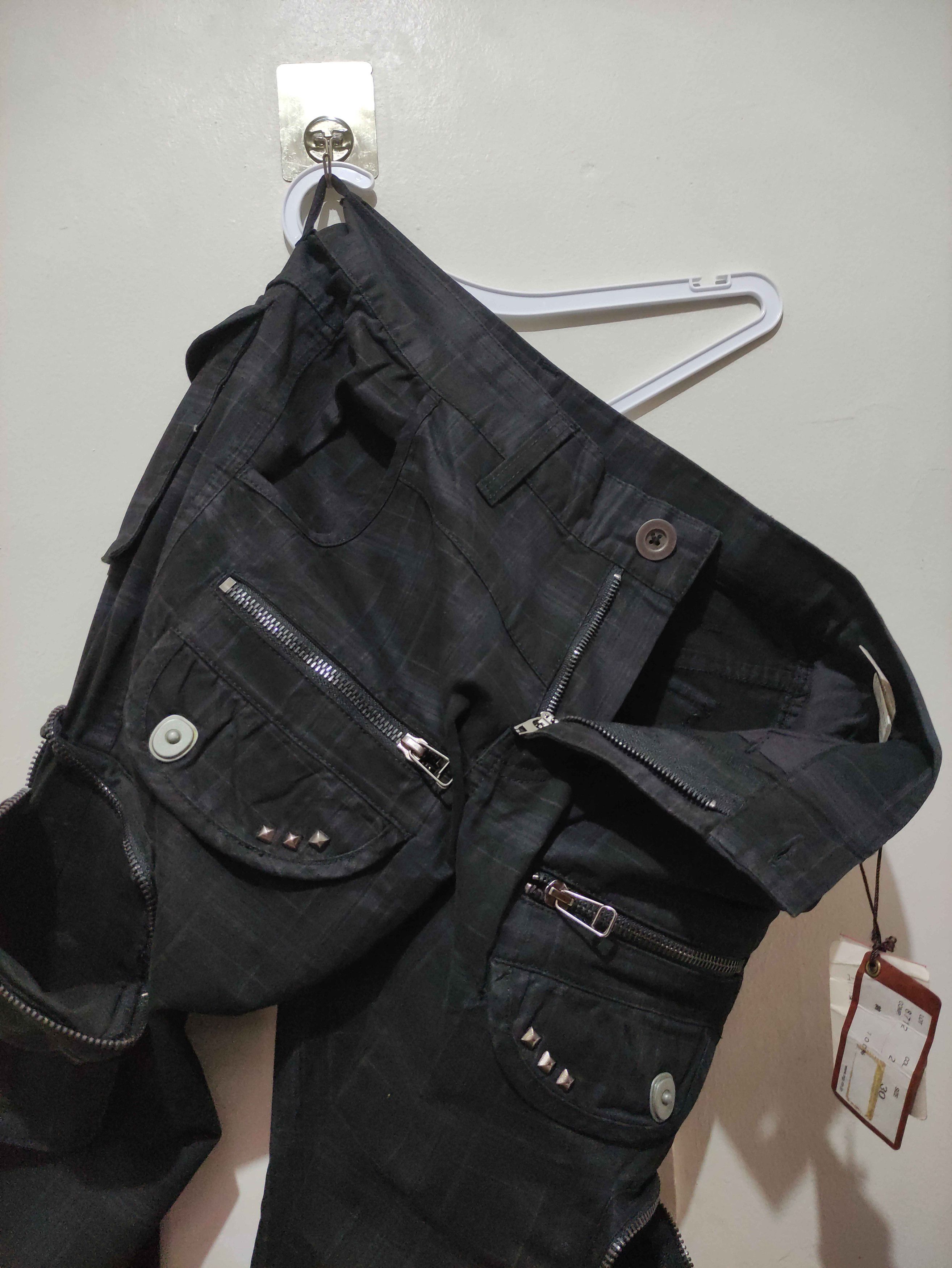 Japanese Brand Japanese archive Flare Studded bondage Opium style Pants Size US 31 - 19 Thumbnail