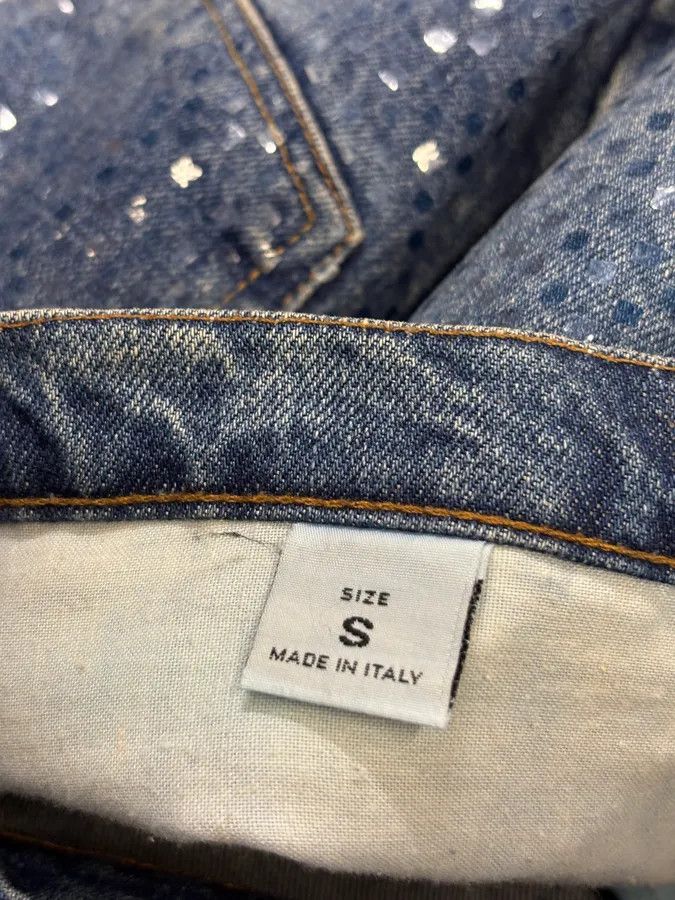 Roberto Cavalli FW1999 Roberto Cavalli Blue Dynamic Royal Denim Jeans Size 26" / US 2 / IT 38 - 9 Thumbnail