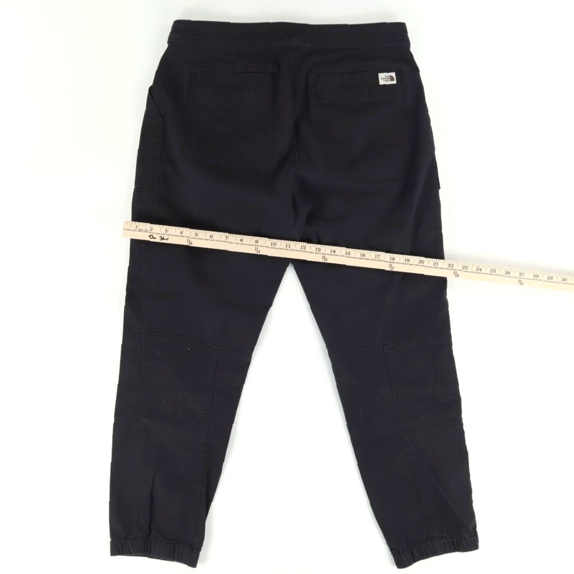 The North Face VINTAGE The North Face Stretch Gathered Hem 3/4 Cotton Chambray Hiking Pants Black Women's 8 Size 30" / US 8 / IT 44 - 4 Thumbnail