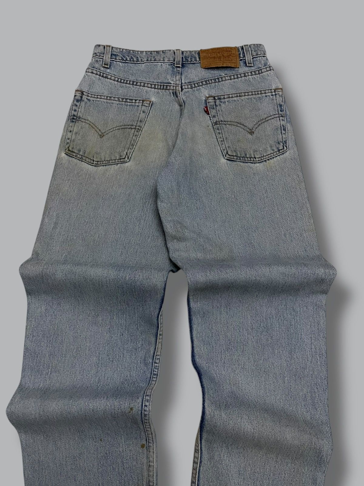 Levi's Vintage Clothing Vintage 1990s Designer Levis 550 Relaxed Fit Blue Denim Size US 28 / EU 44 - 11 Thumbnail