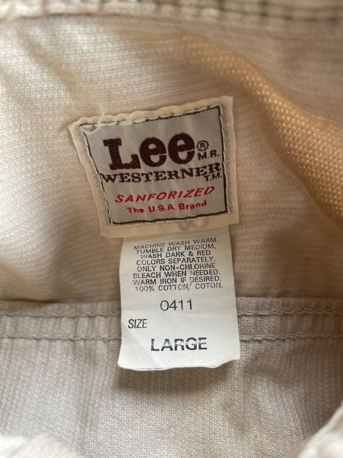 Lee Vintage Lee Westener Sanforized Coduroy Jacket Size US M / EU 48-50 / 2 - 13 Thumbnail