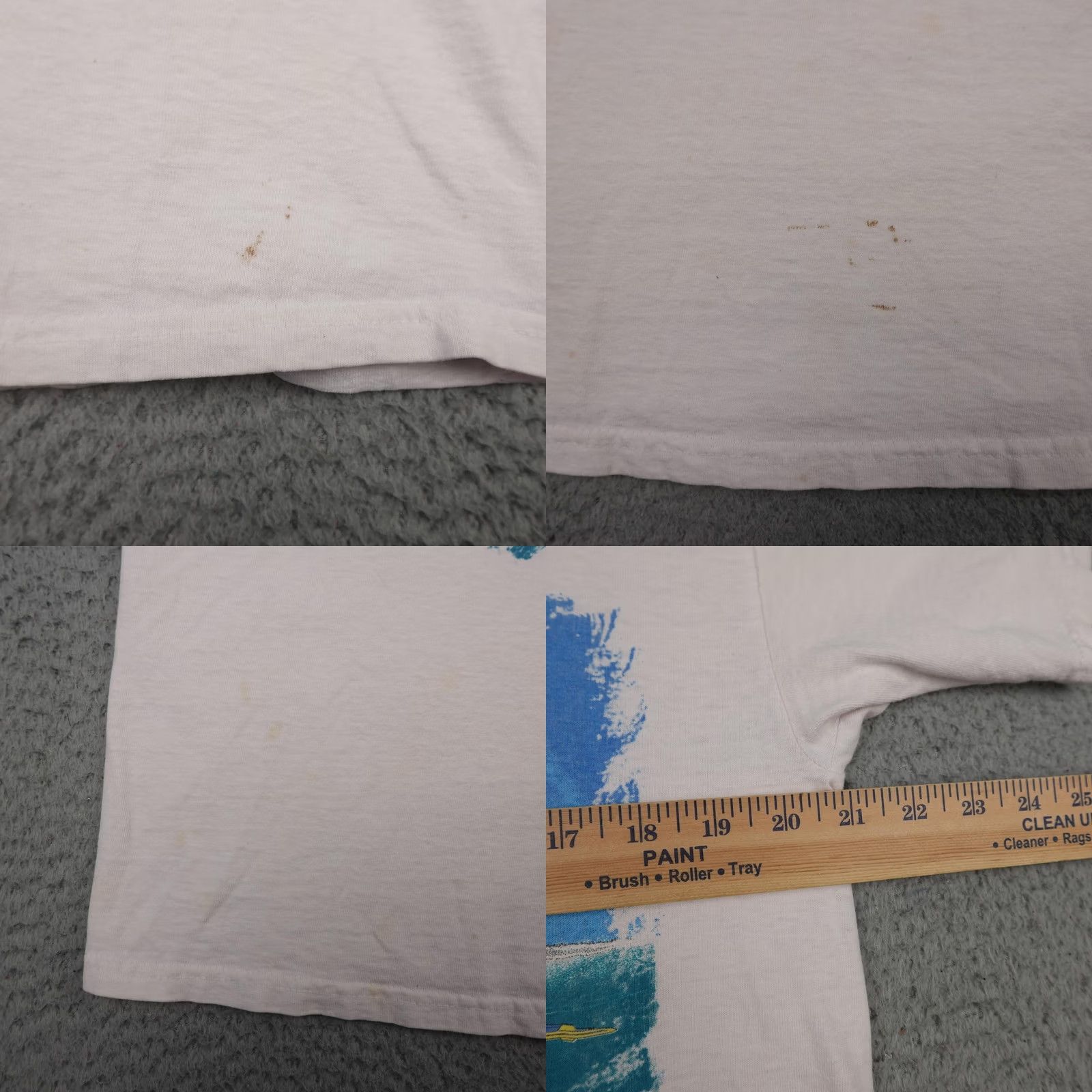 Gildan Vintage Blue Angels Shirt Mens L White 90s Graphic Navy Aviation Military T-Shirt Size US L / EU 52-54 / 3 - 9 Thumbnail