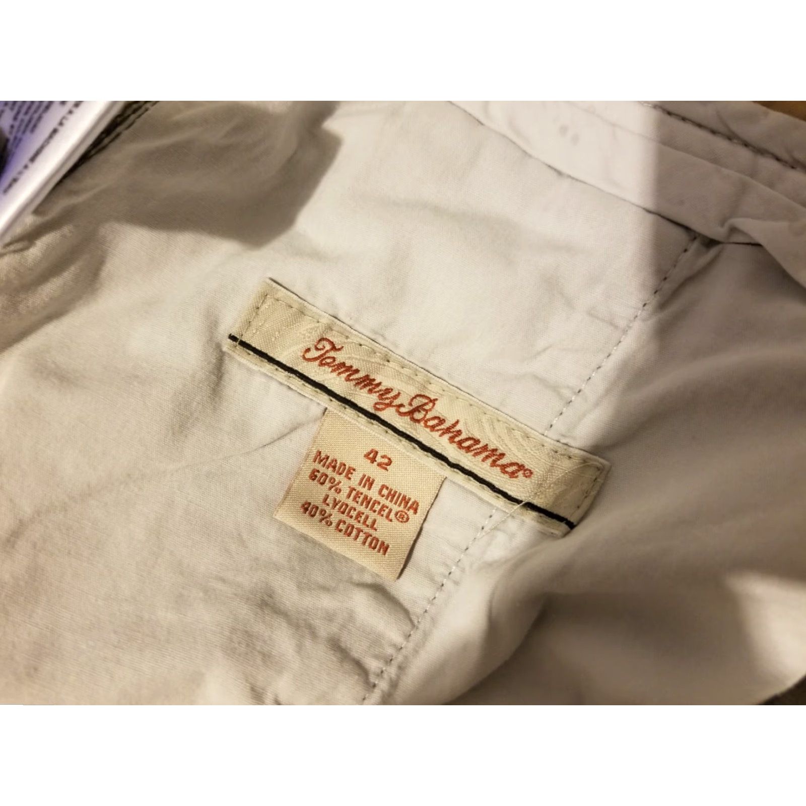 Tommy Bahama Tommy Bahama Shorts Mens Chino Cotton Khaki 42 Green Size US 42 / EU 58 - 4 Thumbnail