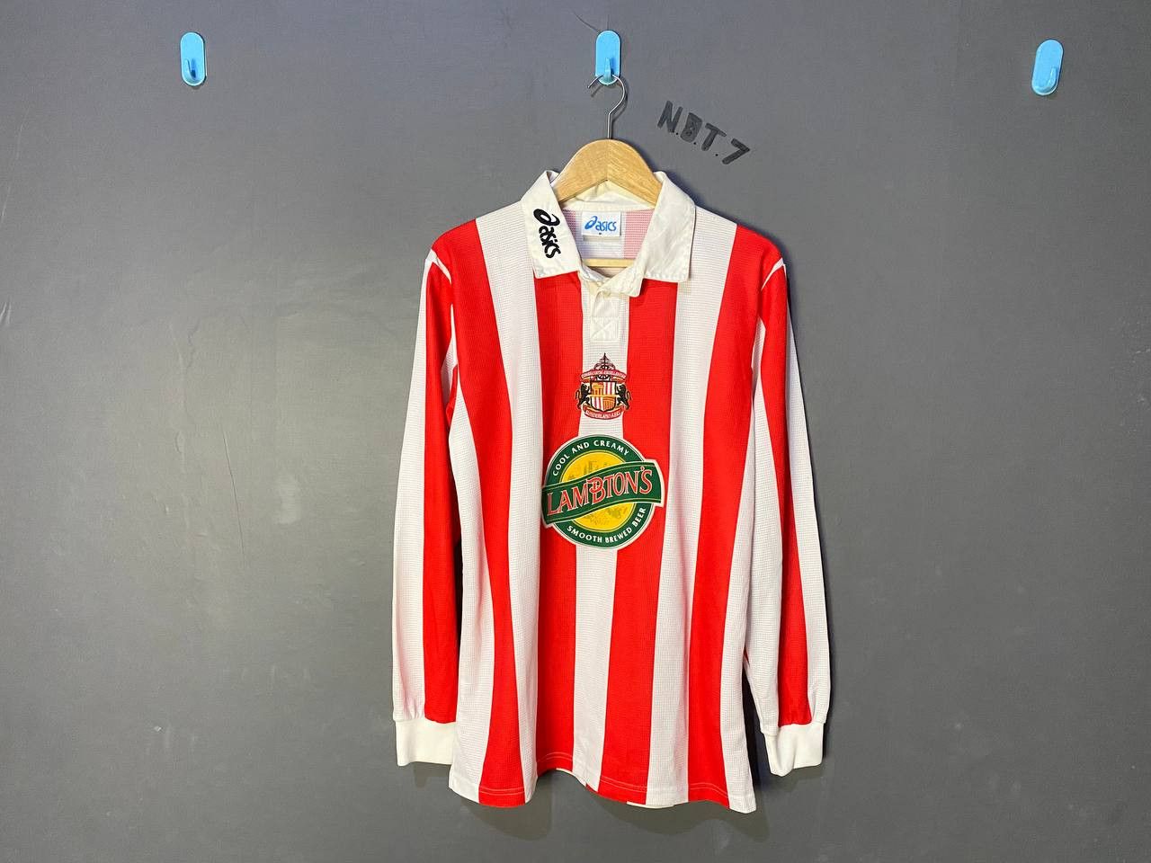 Asics Sunderland home 1997 Size US M / EU 48-50 / 2 - 1 Thumbnail